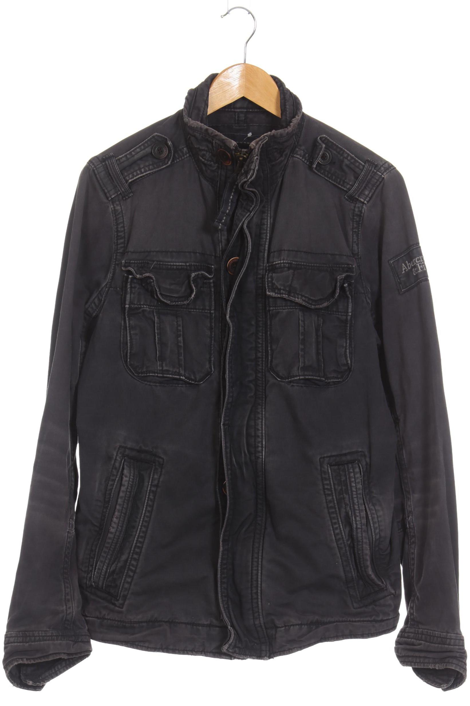 Thumbnail - Abercrombie &amp; Fitch Herren Jacke, grau, Gr.