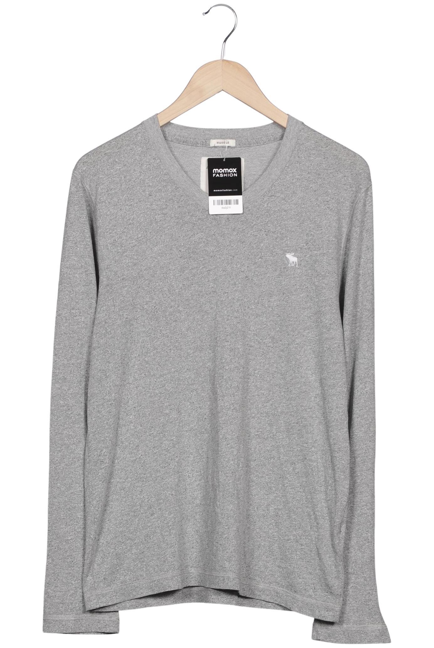 

Abercrombie & Fitch Herren Langarmshirt, grau, Gr. 48