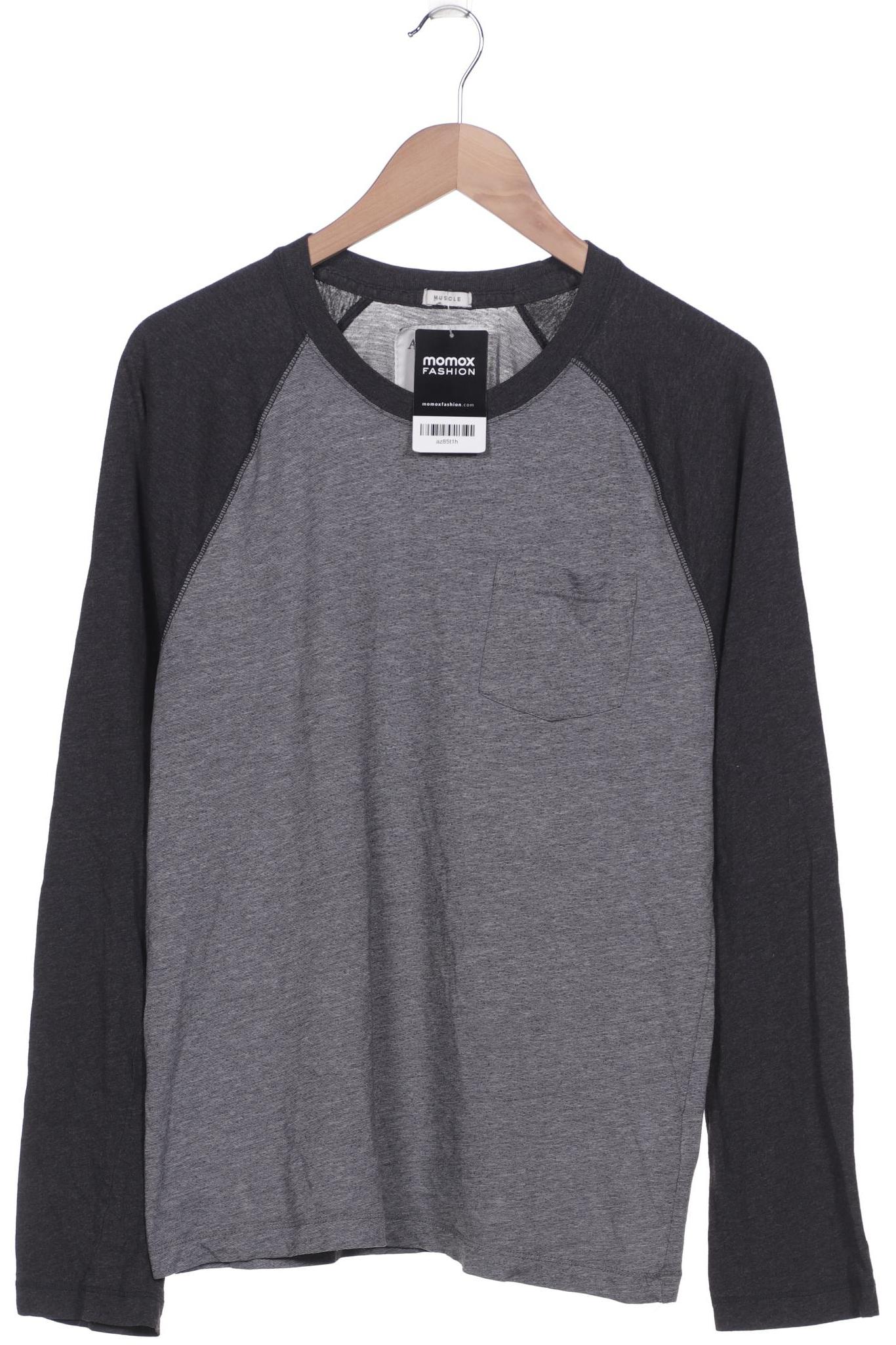 

Abercrombie & Fitch Herren Langarmshirt, grau, Gr. 52