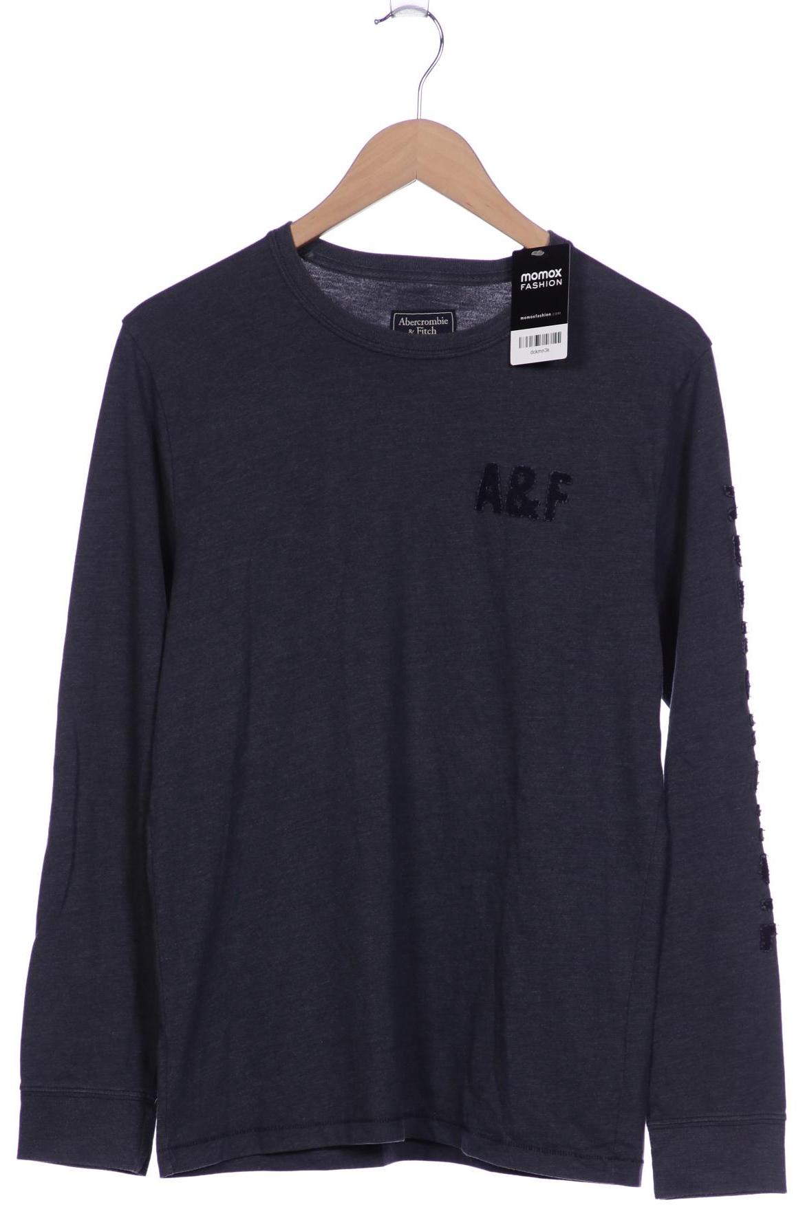 

Abercrombie & Fitch Herren Langarmshirt, marineblau, Gr. 46