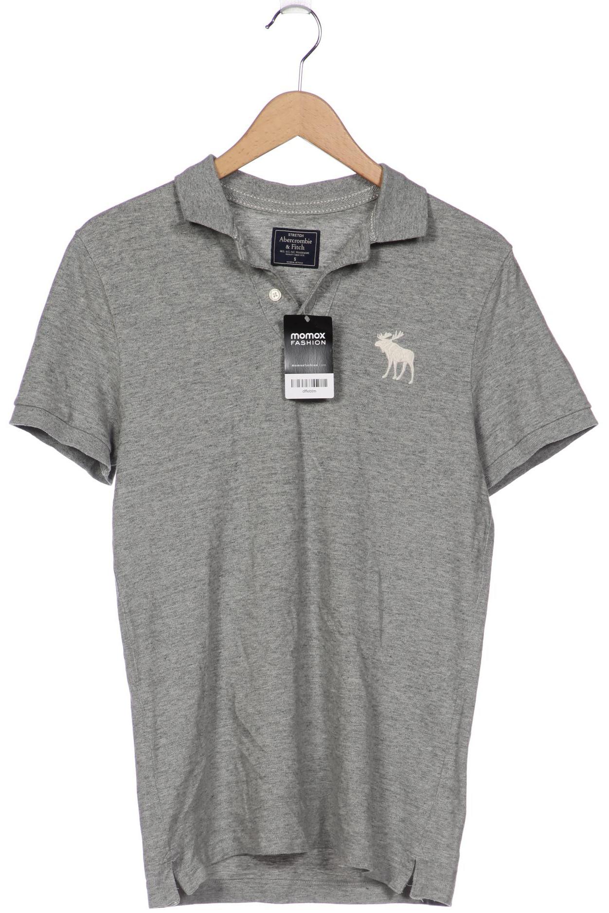 

Abercrombie & Fitch Herren Poloshirt, grau