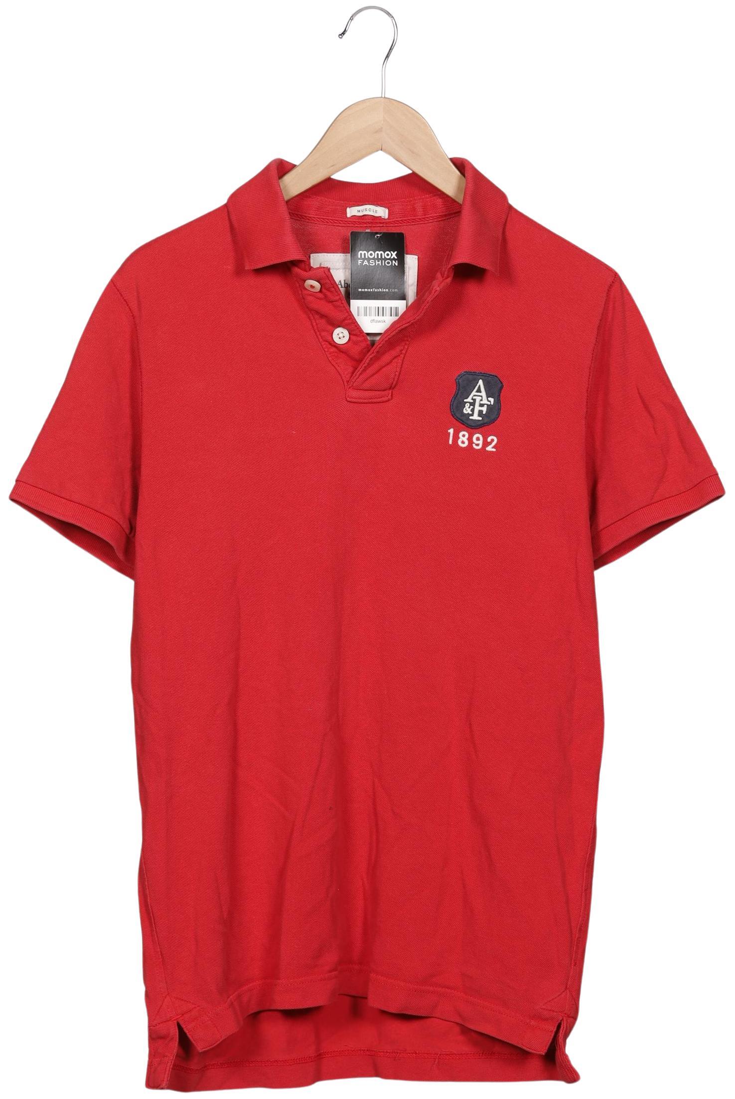 

Abercrombie & Fitch Herren Poloshirt, rot, Gr. 54