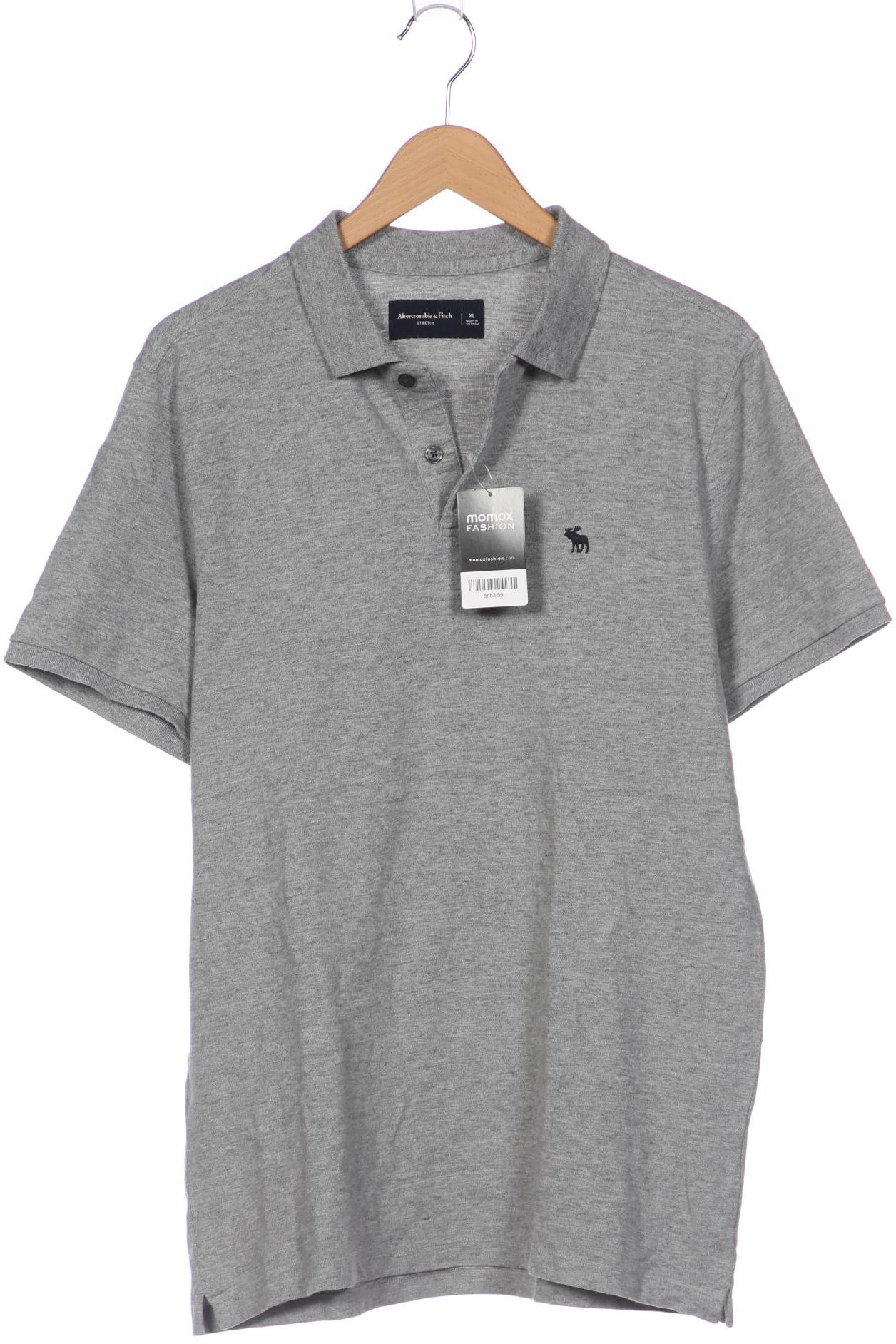 

Abercrombie & Fitch Herren Poloshirt, grau