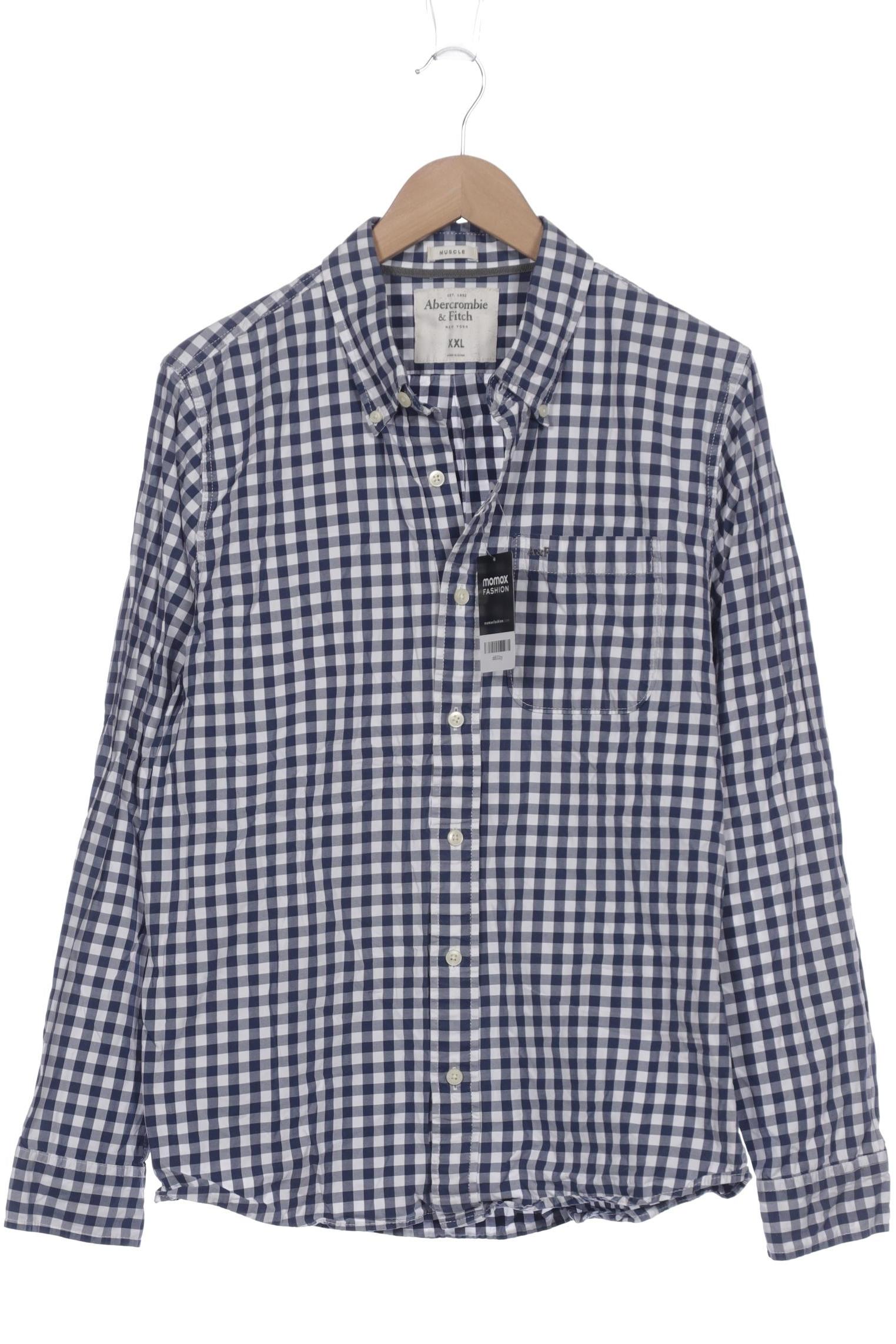 

Abercrombie & Fitch Herren Hemd, marineblau, Gr. 56