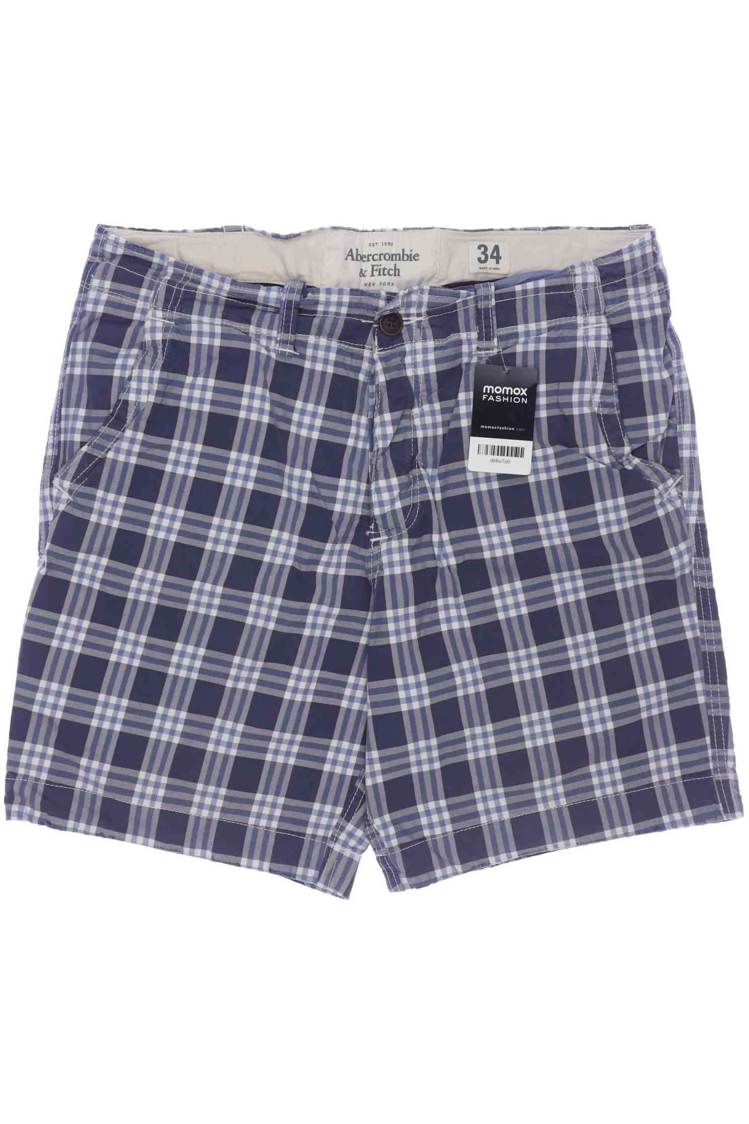 

Abercrombie & Fitch Herren Shorts, blau, Gr. 34