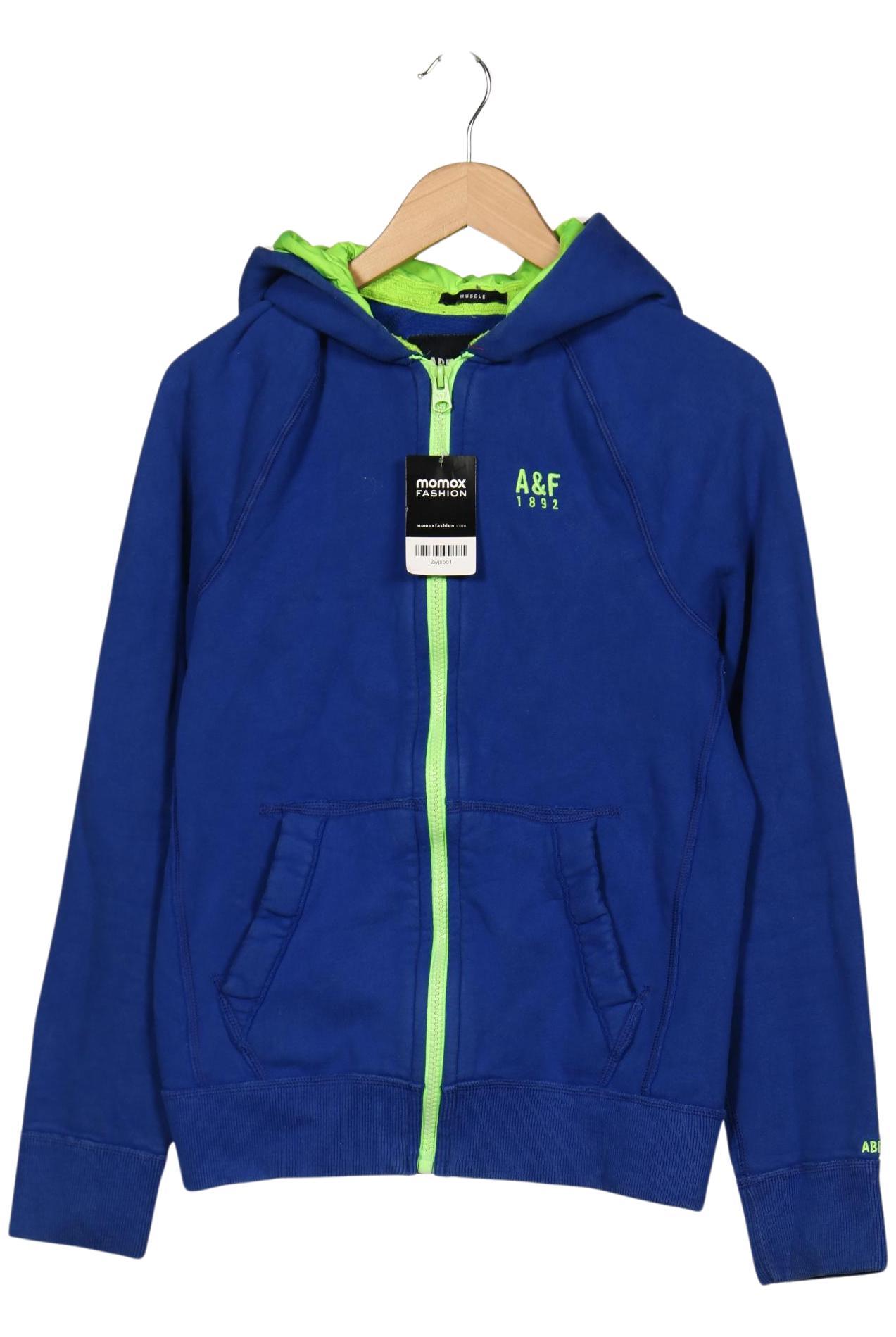 

Abercrombie & Fitch Herren Kapuzenpullover, blau, Gr. 48