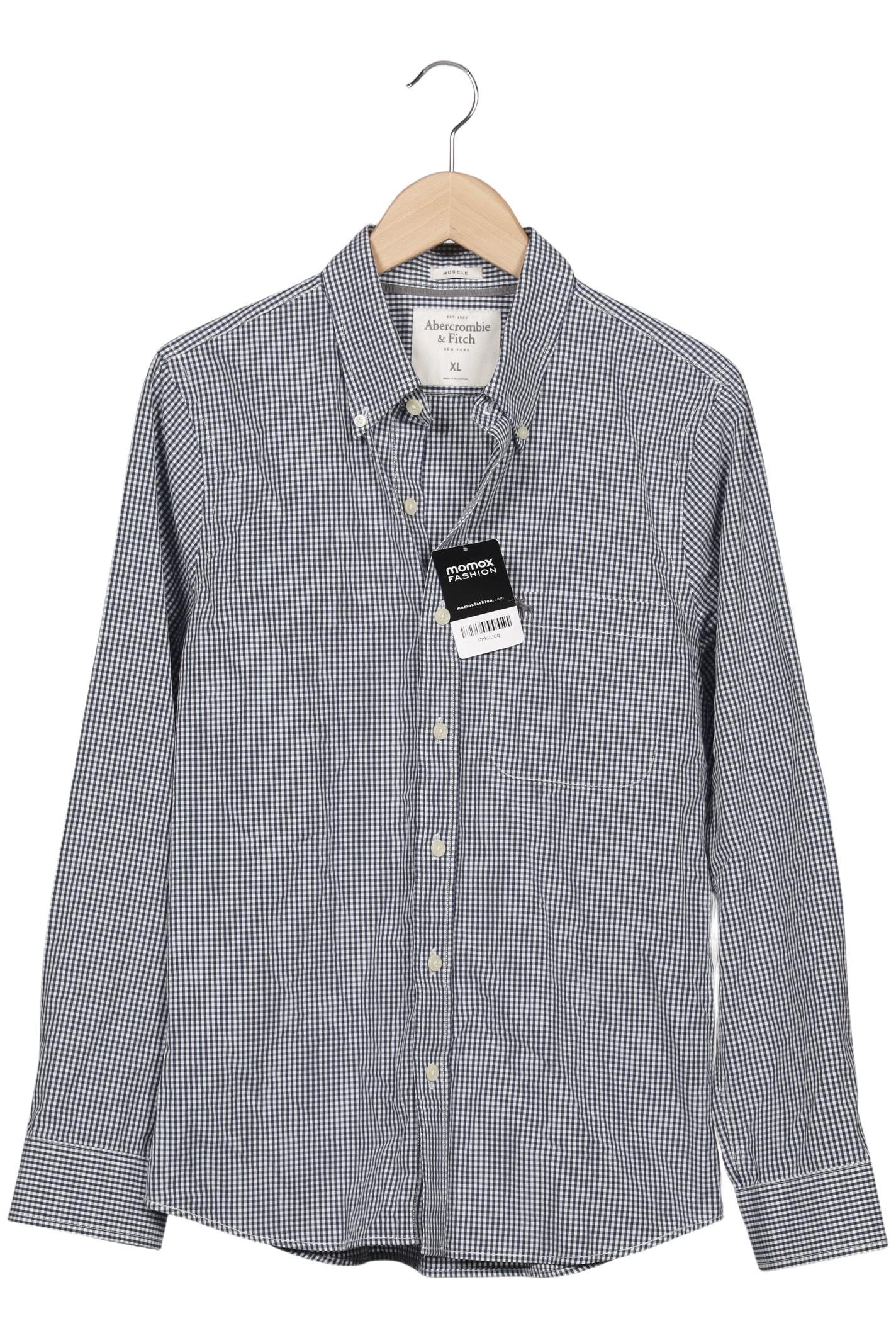 

Abercrombie & Fitch Herren Hemd, marineblau, Gr. 54