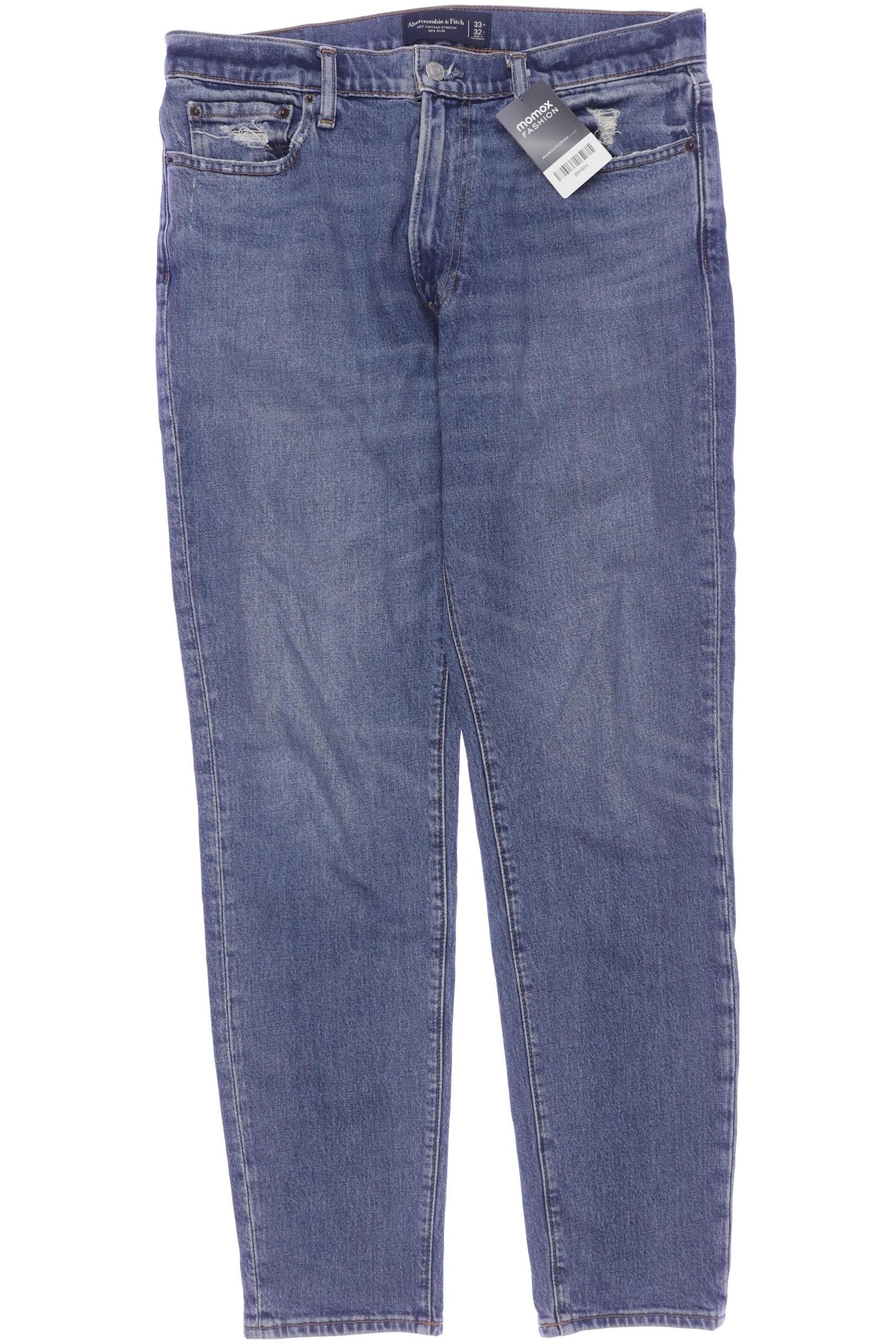 

Abercrombie & Fitch Herren Jeans, blau, Gr. 33