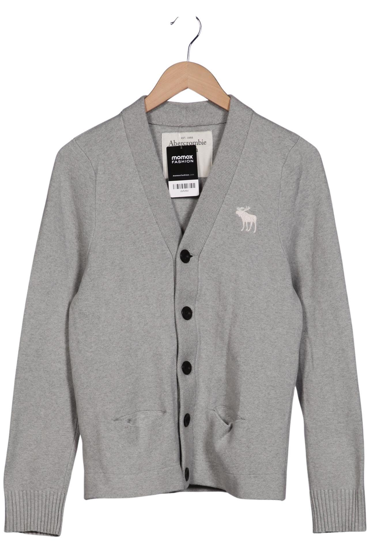 

Abercrombie & Fitch Herren Strickjacke, grau, Gr. 48