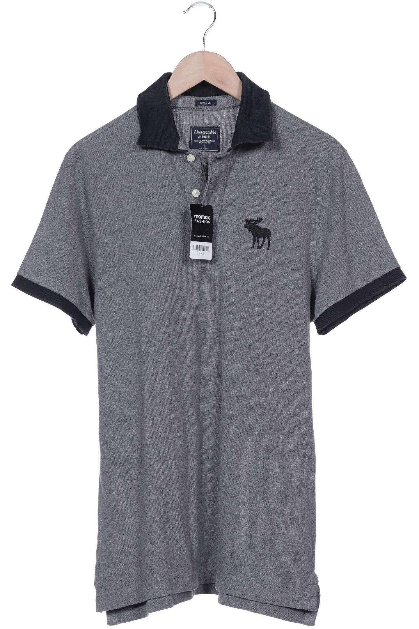 

Abercrombie & Fitch Herren Poloshirt, grau, Gr. 52