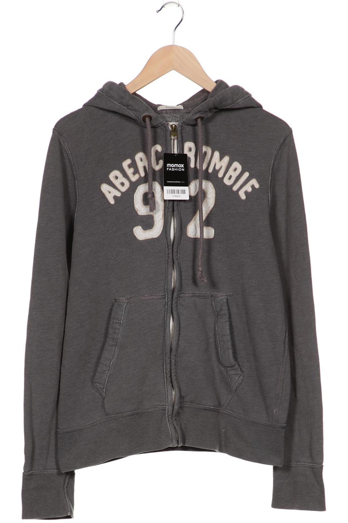 

Abercrombie & Fitch Herren Kapuzenpullover, grau