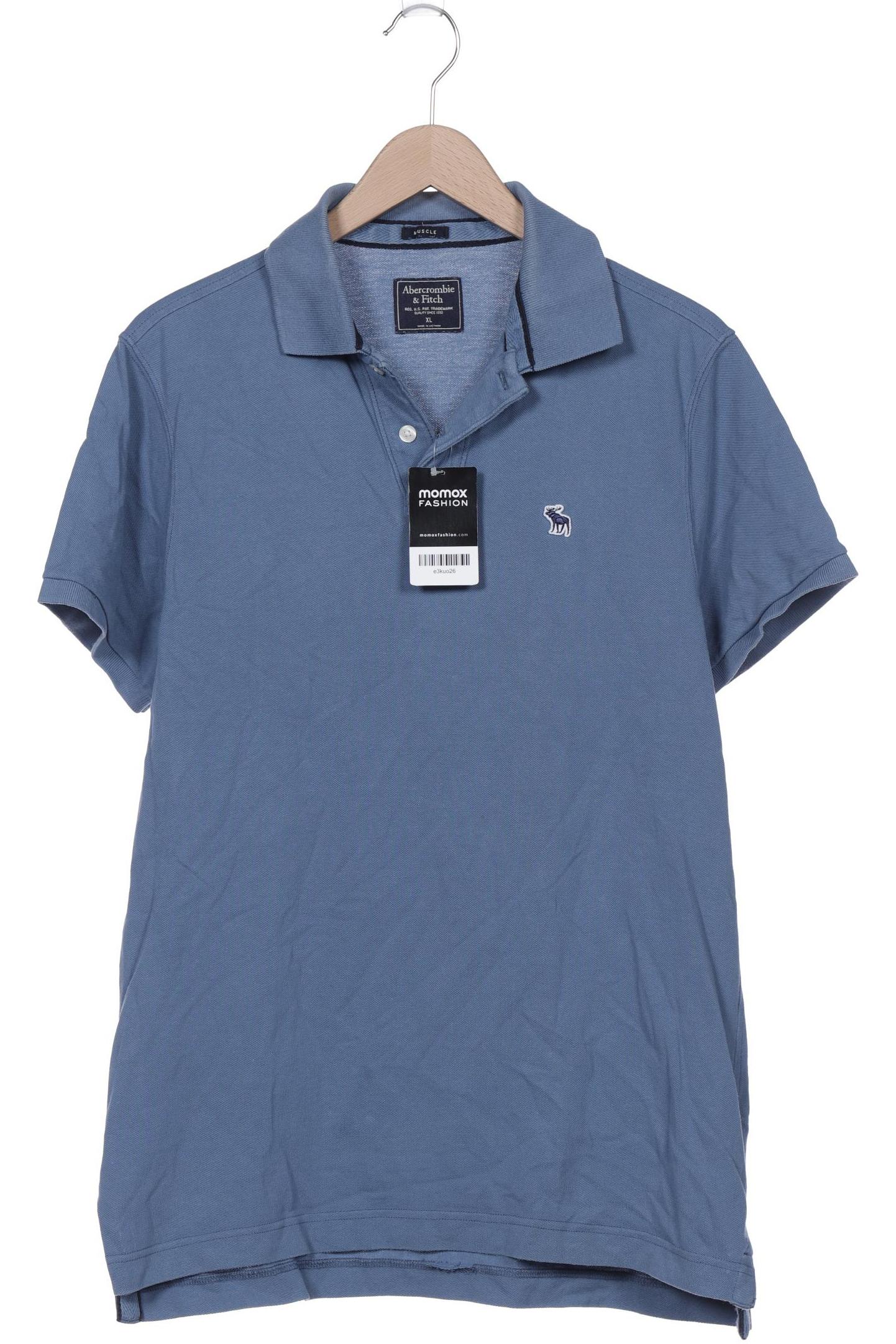 

Abercrombie & Fitch Herren Poloshirt, blau, Gr. 54