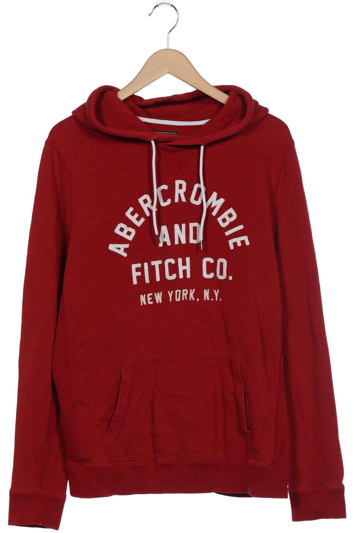

Abercrombie & Fitch Herren Kapuzenpullover, rot