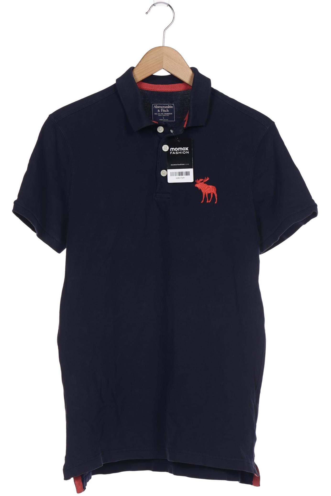 

Abercrombie & Fitch Herren Poloshirt, marineblau