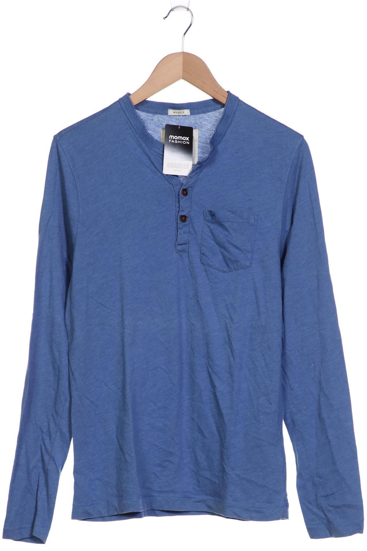 

Abercrombie & Fitch Herren Langarmshirt, blau, Gr. 48