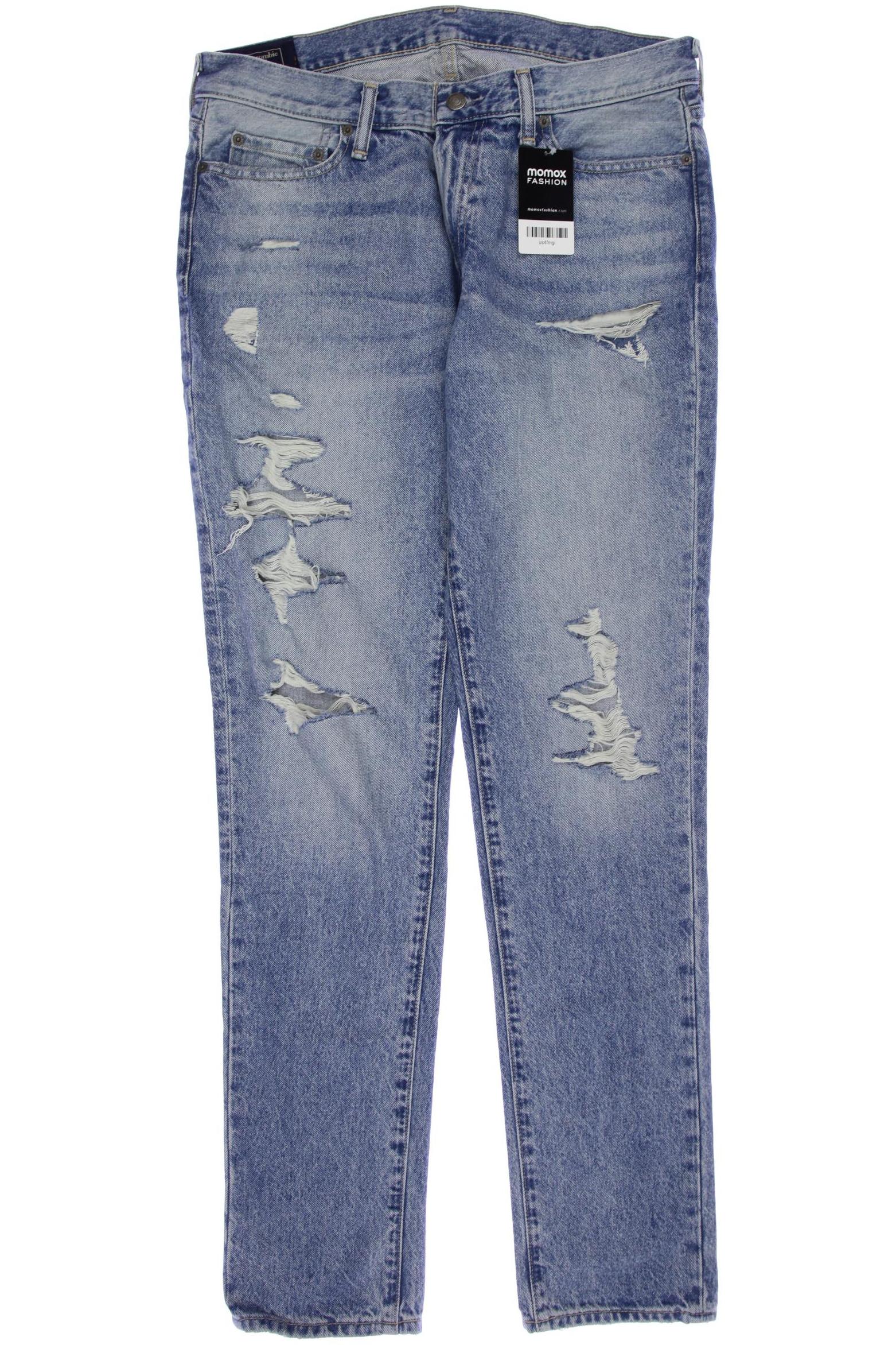 

Abercrombie & Fitch Herren Jeans, blau, Gr. 32