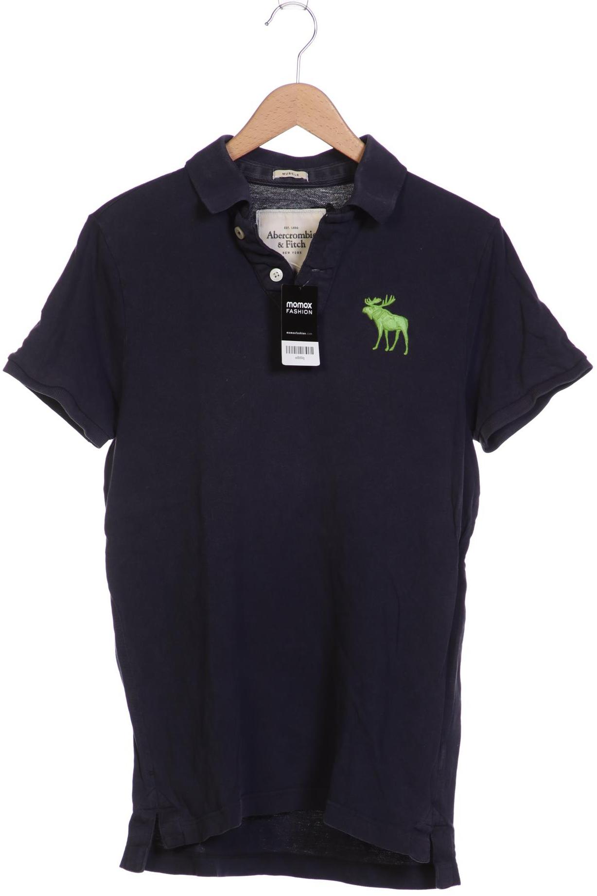 

Abercrombie & Fitch Herren Poloshirt, marineblau