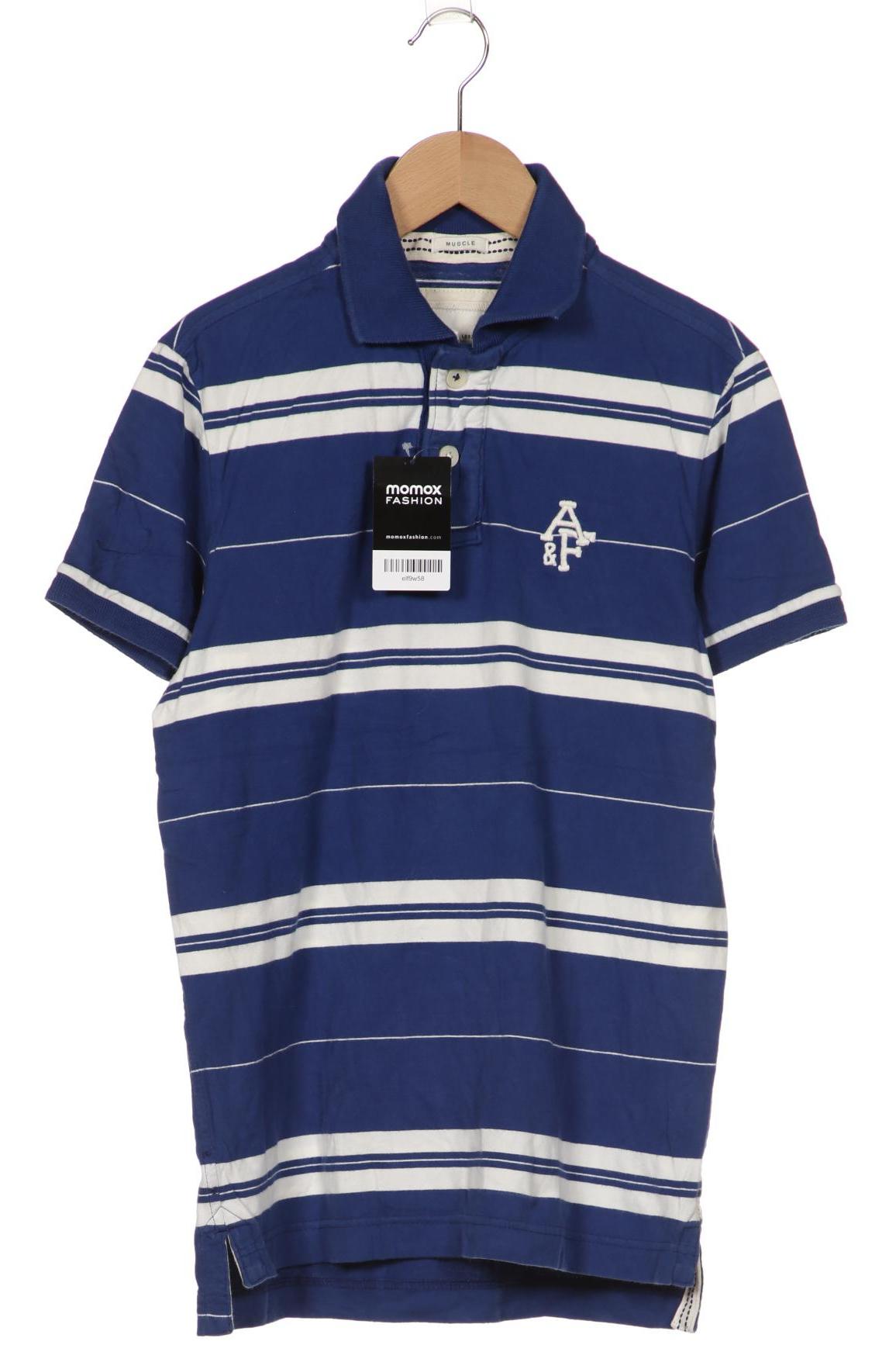 

Abercrombie & Fitch Herren Poloshirt, blau