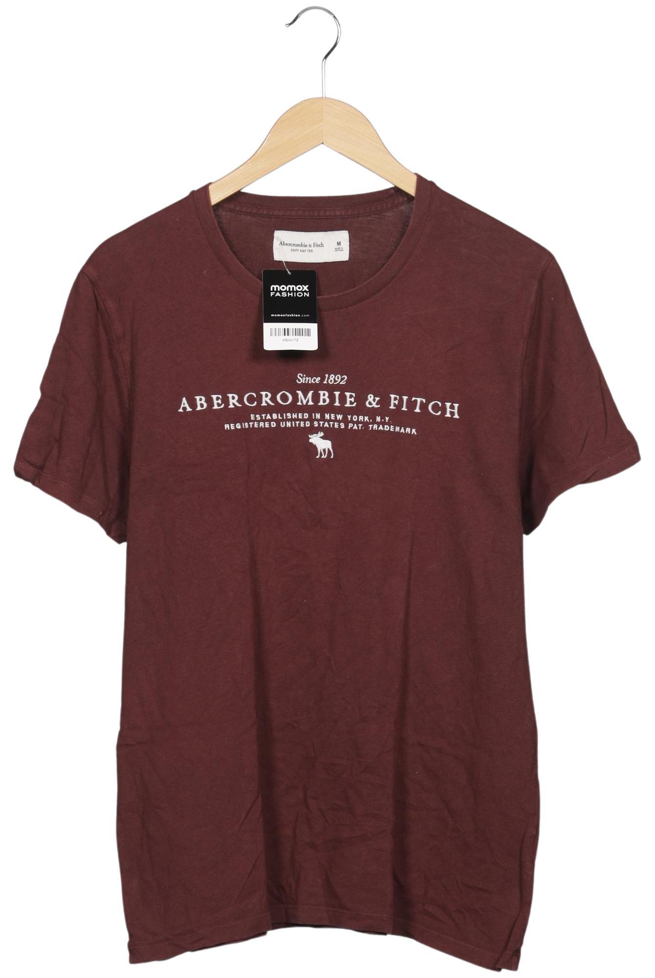 

Abercrombie & Fitch Herren T-Shirt, bordeaux, Gr. 48