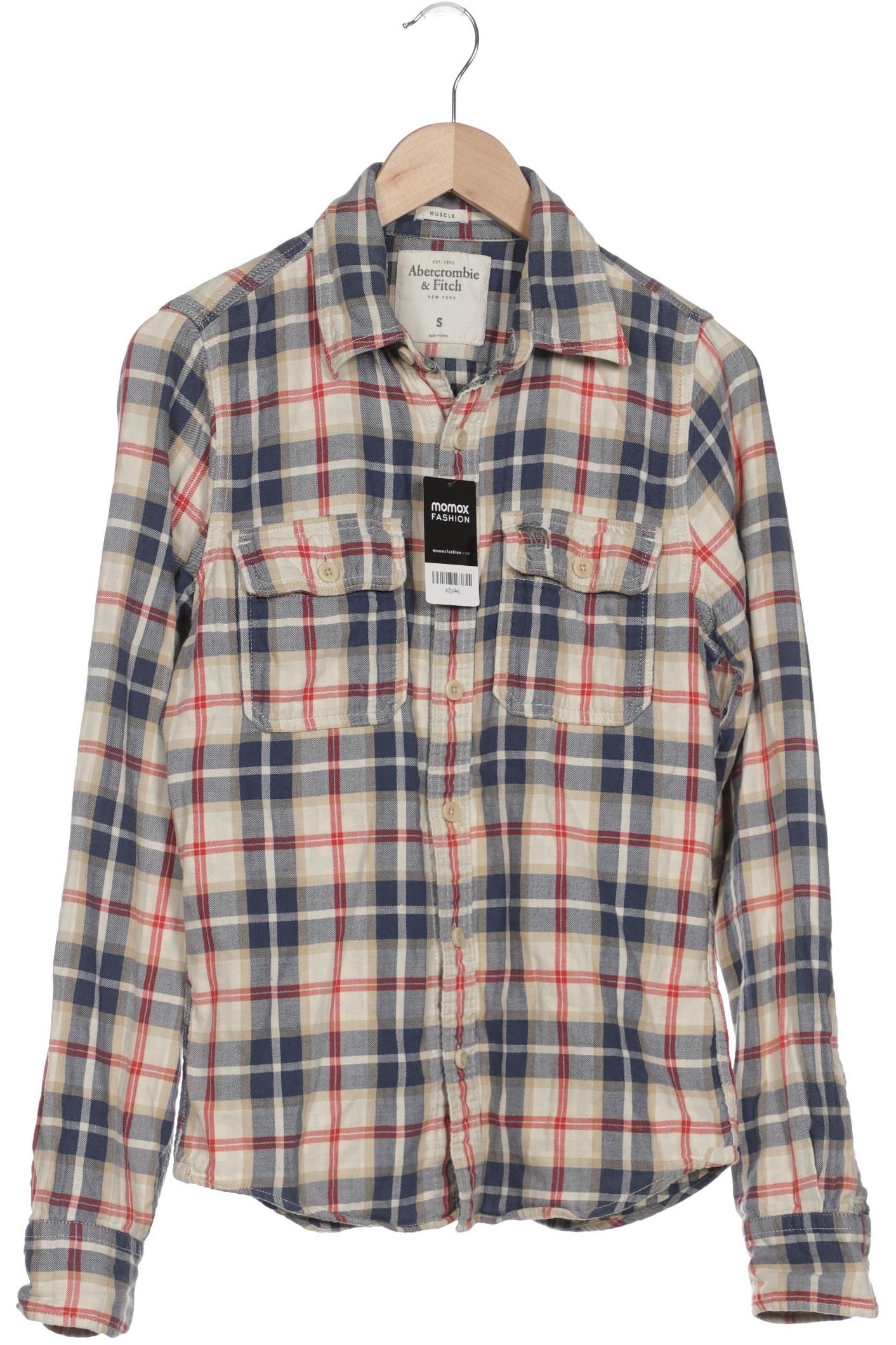 

Abercrombie & Fitch Herren Hemd, cremeweiß, Gr. 46