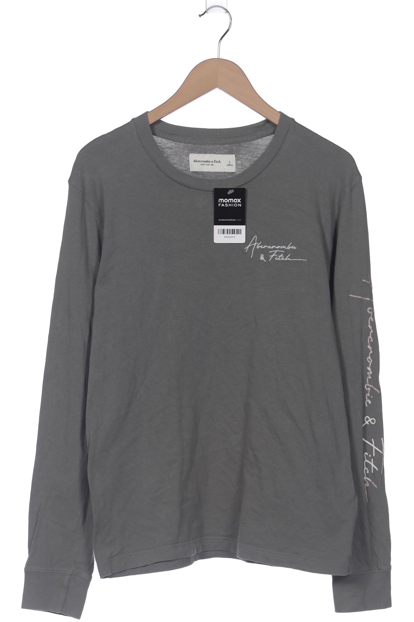 

Abercrombie & Fitch Herren Langarmshirt, grau, Gr. 52