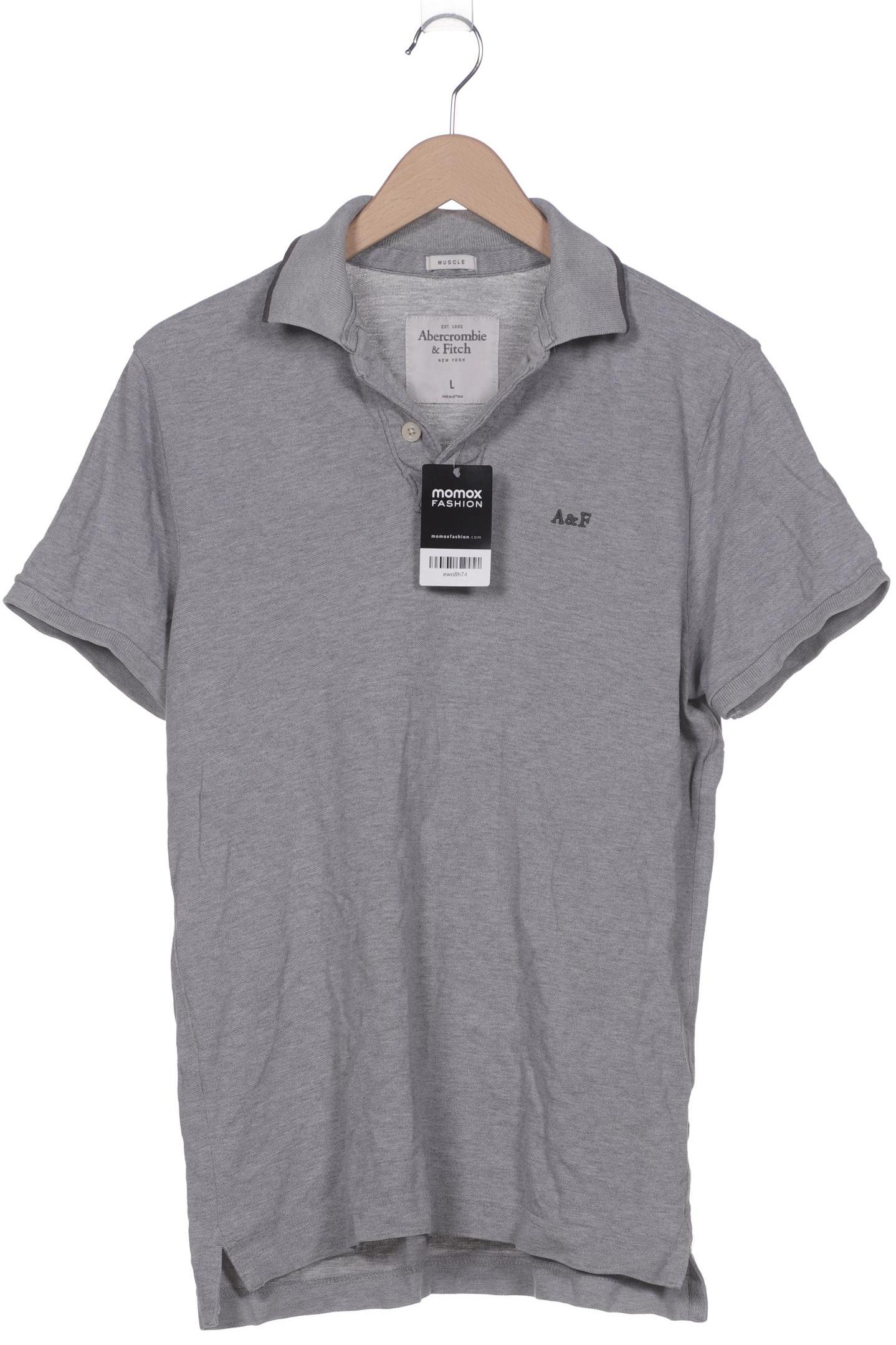 

Abercrombie & Fitch Herren Poloshirt, grau, Gr. 52