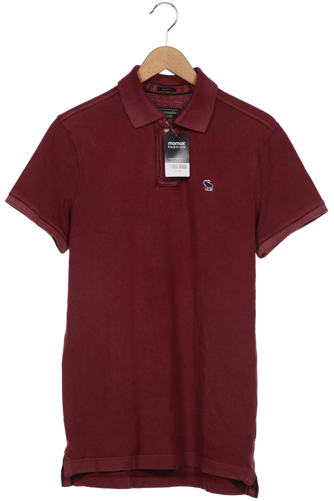 

Abercrombie & Fitch Herren Poloshirt, bordeaux, Gr. 52
