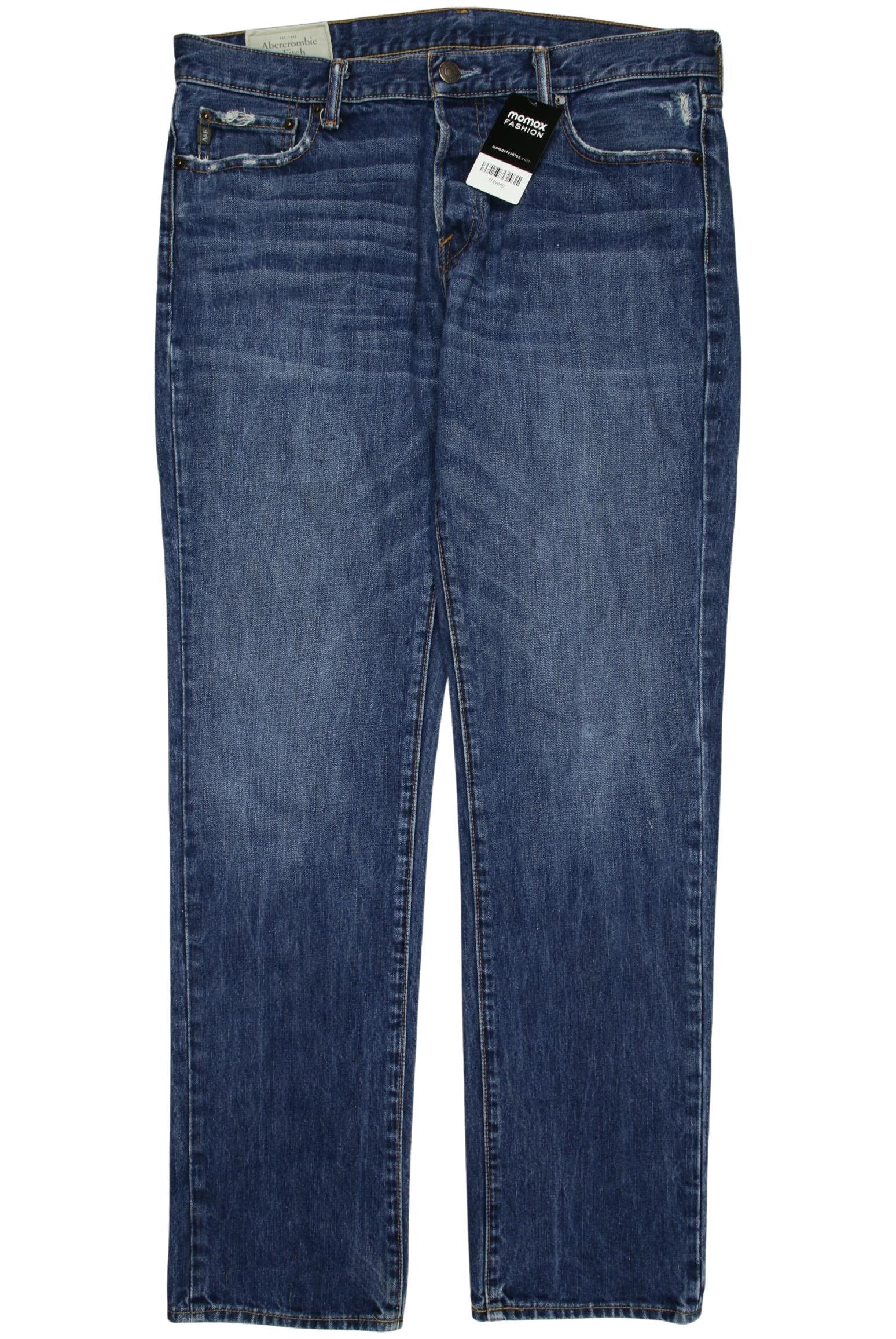 

Abercrombie & Fitch Herren Jeans, marineblau, Gr. 34