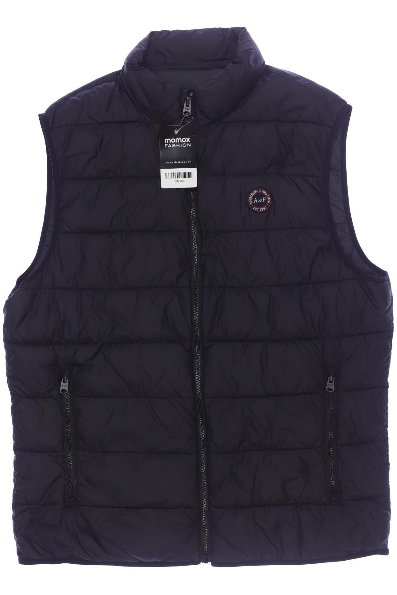 

Abercrombie & Fitch Herren Weste, schwarz, Gr. 52