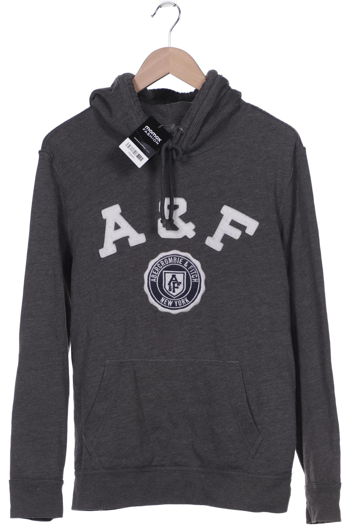

Abercrombie & Fitch Herren Kapuzenpullover, grau