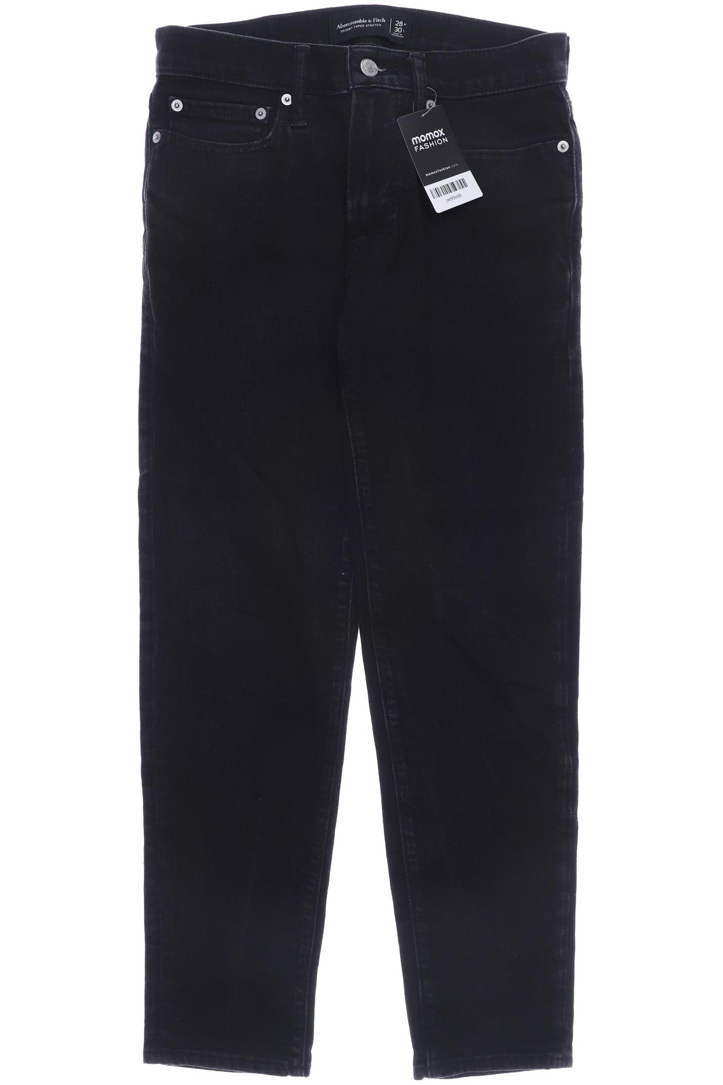 

Abercrombie & Fitch Herren Jeans, schwarz, Gr. 28