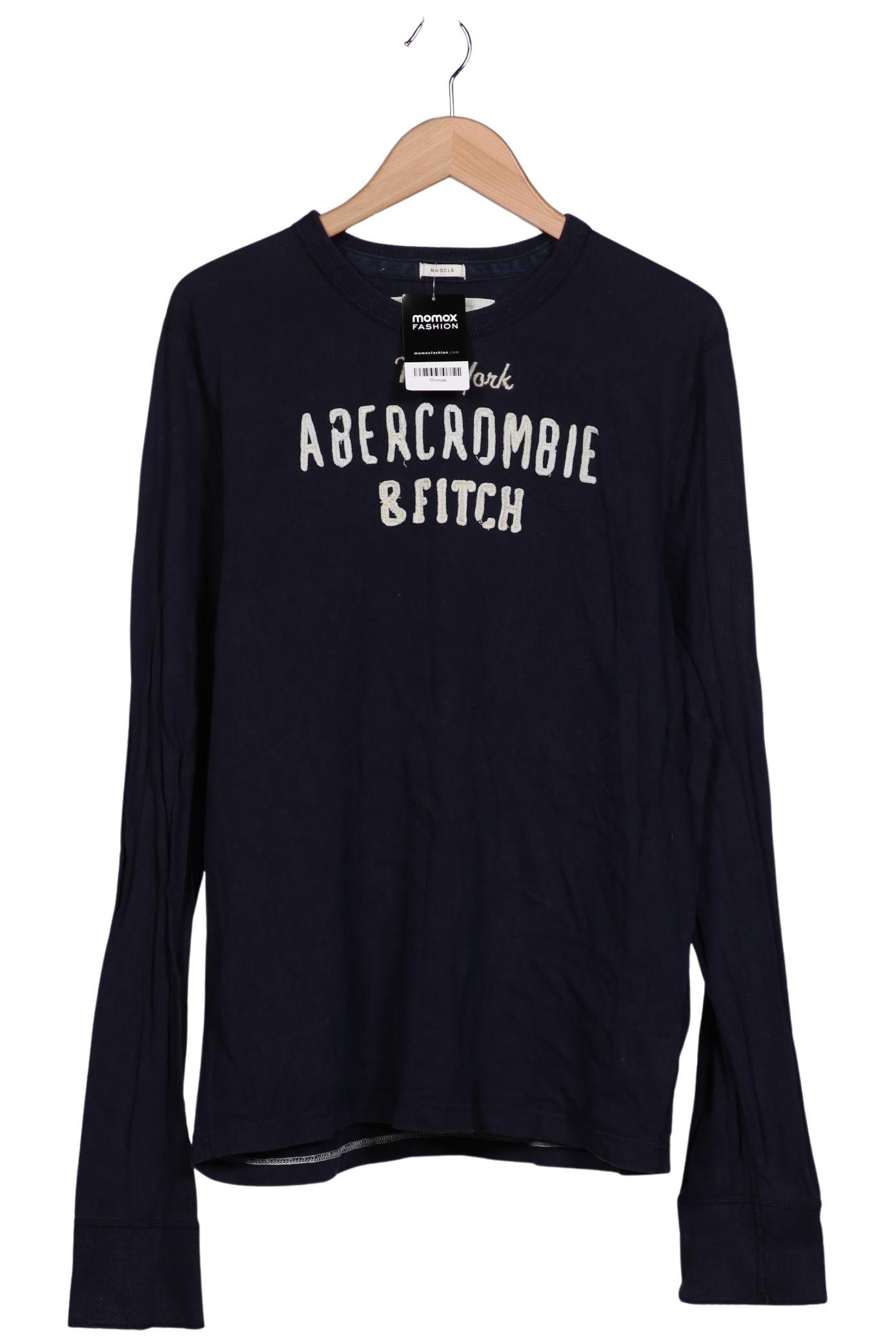 

Abercrombie & Fitch Herren Langarmshirt, marineblau, Gr. 56