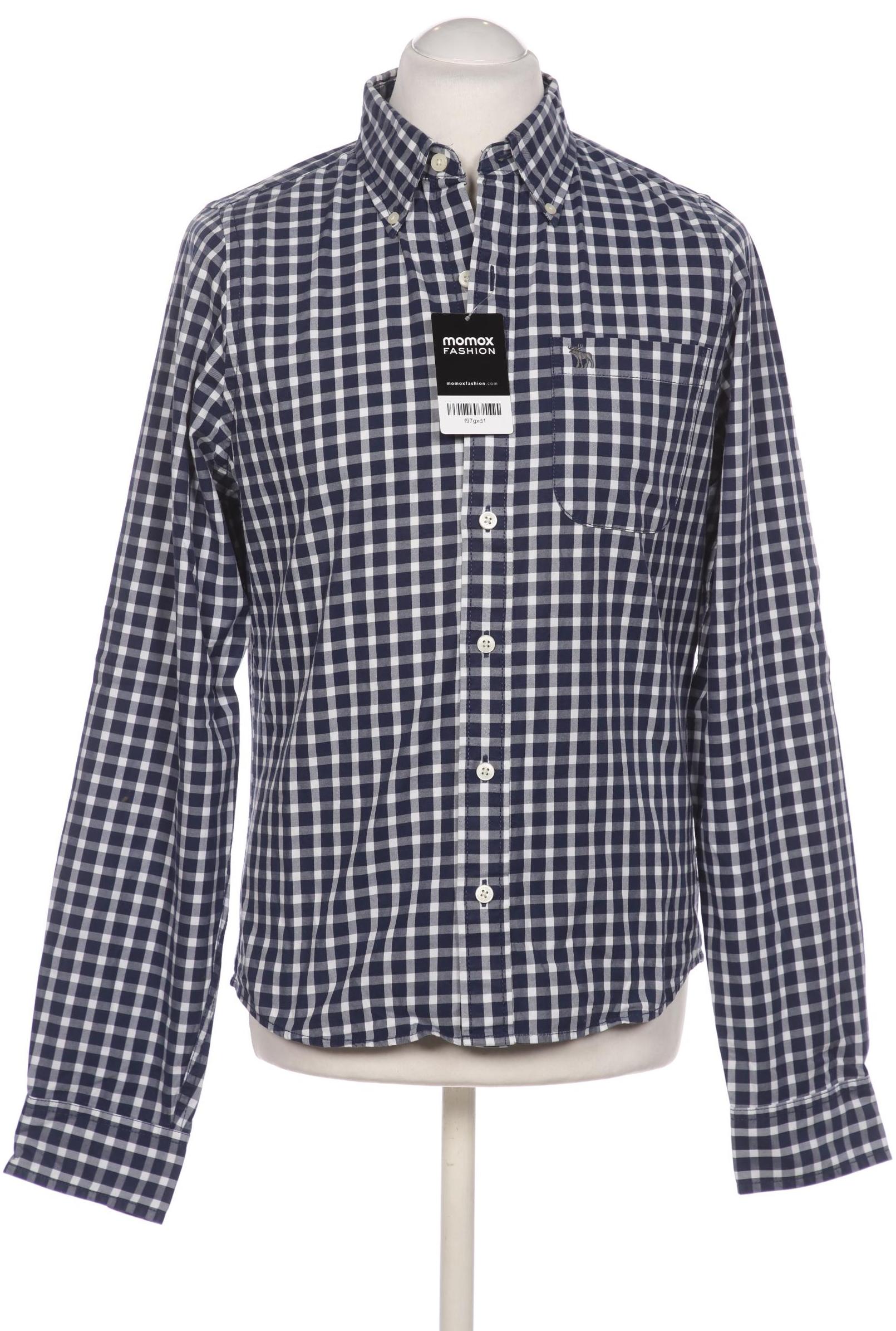 

Abercrombie & Fitch Herren Hemd, marineblau, Gr. 48