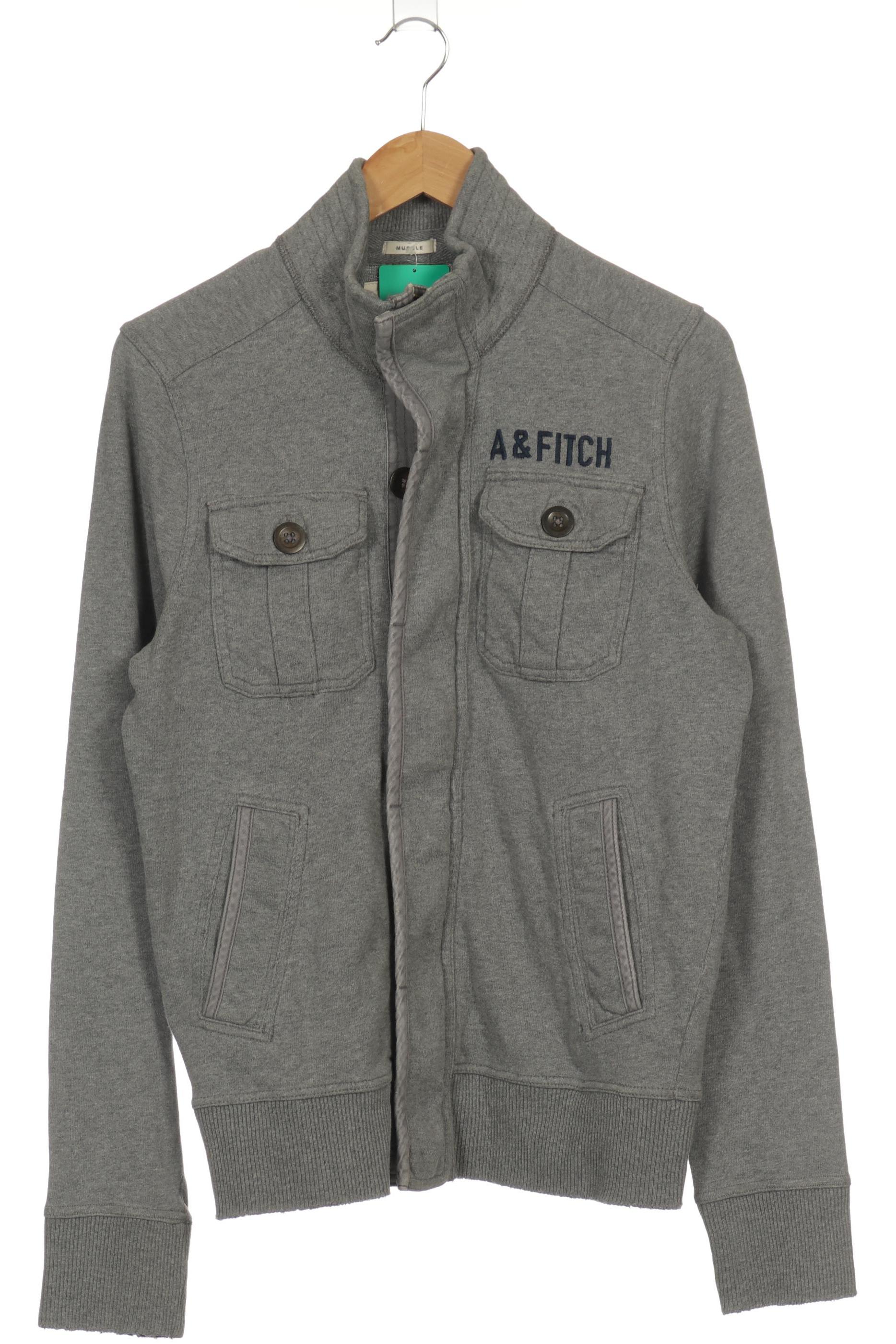 

Abercrombie & Fitch Herren Jacke, grau, Gr.
