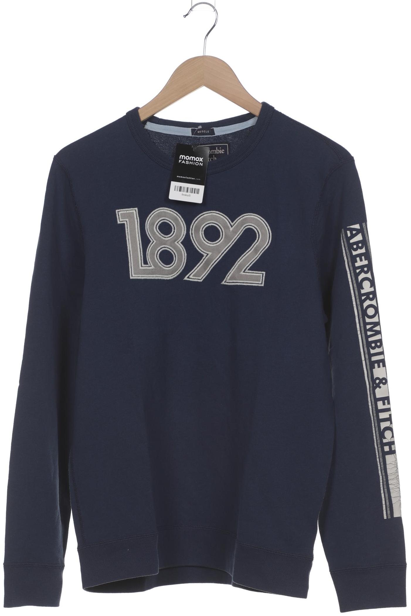 

Abercrombie & Fitch Herren Sweatshirt, marineblau, Gr. 48