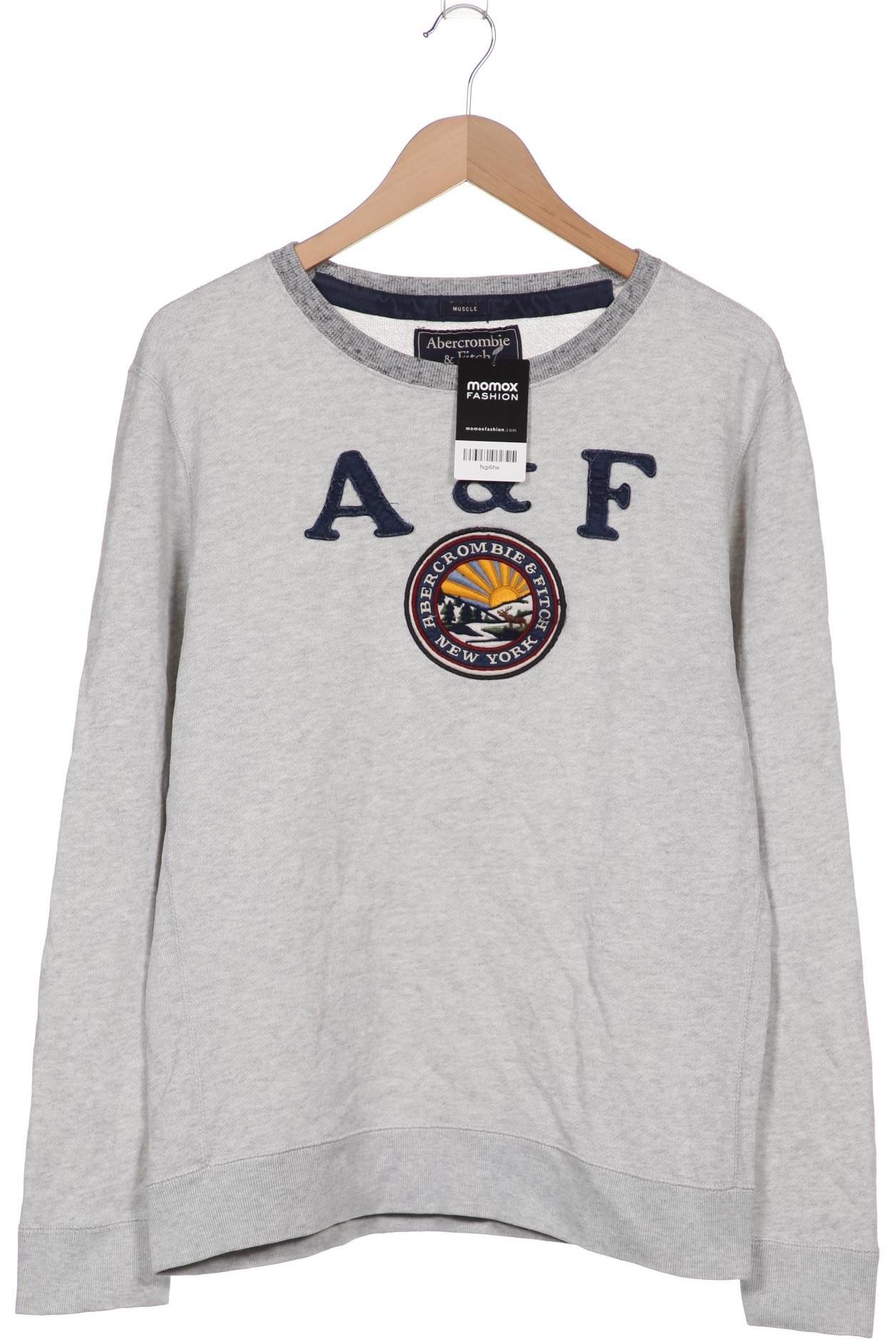 

Abercrombie & Fitch Herren Sweatshirt, grau