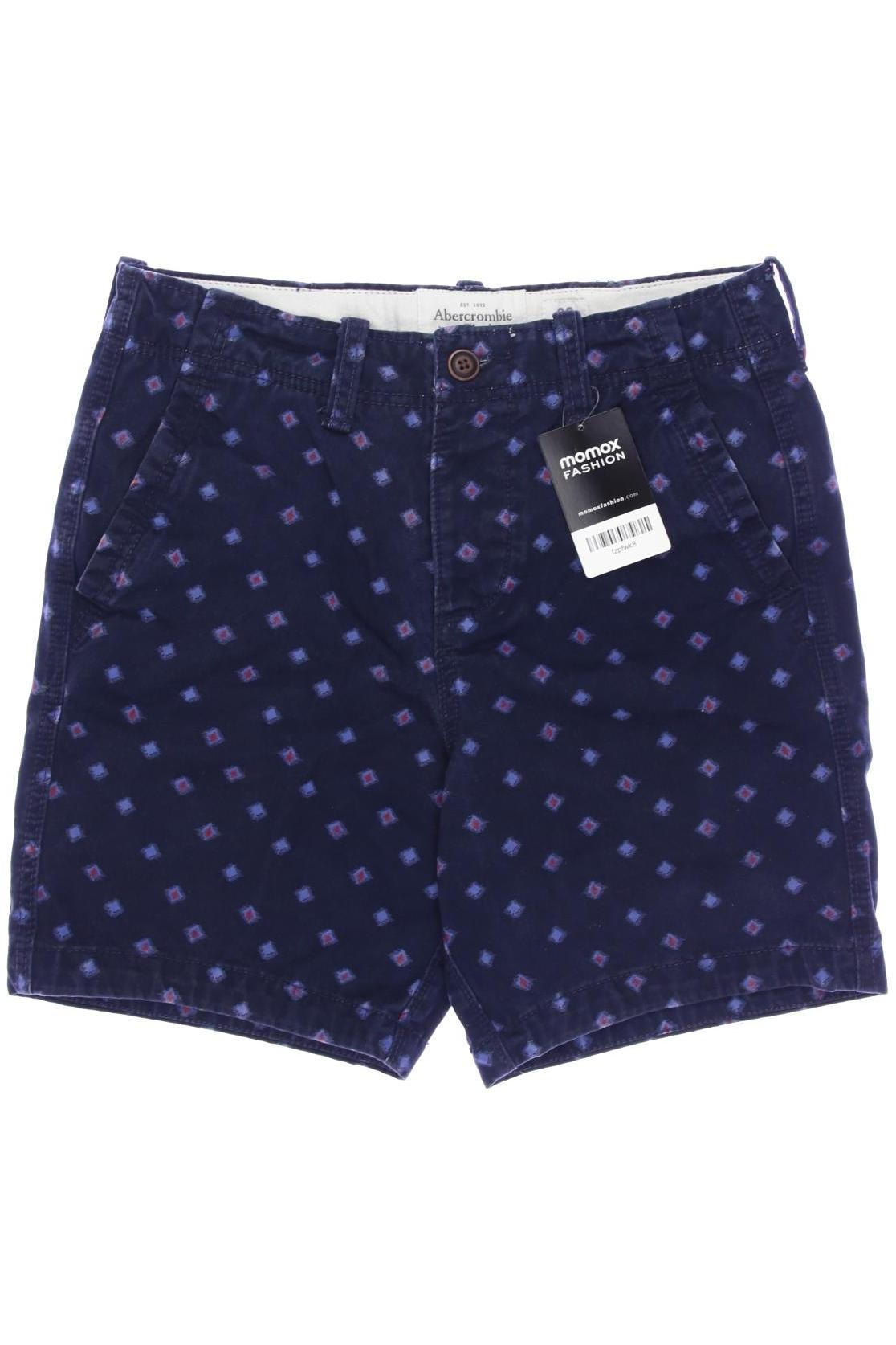 

Abercrombie & Fitch Herren Shorts, marineblau, Gr. 28