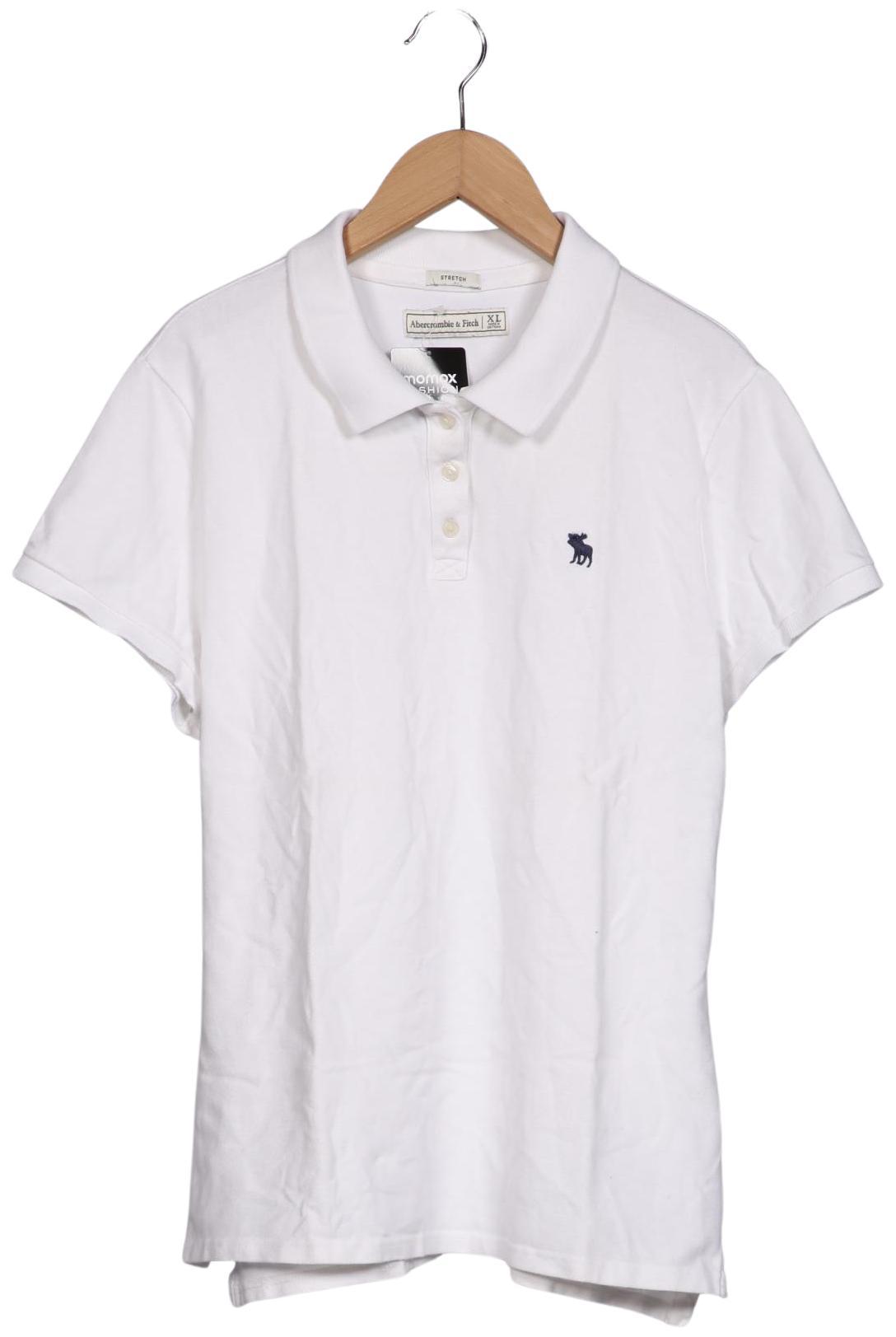 

Abercrombie & Fitch Herren Poloshirt, weiß, Gr. 54