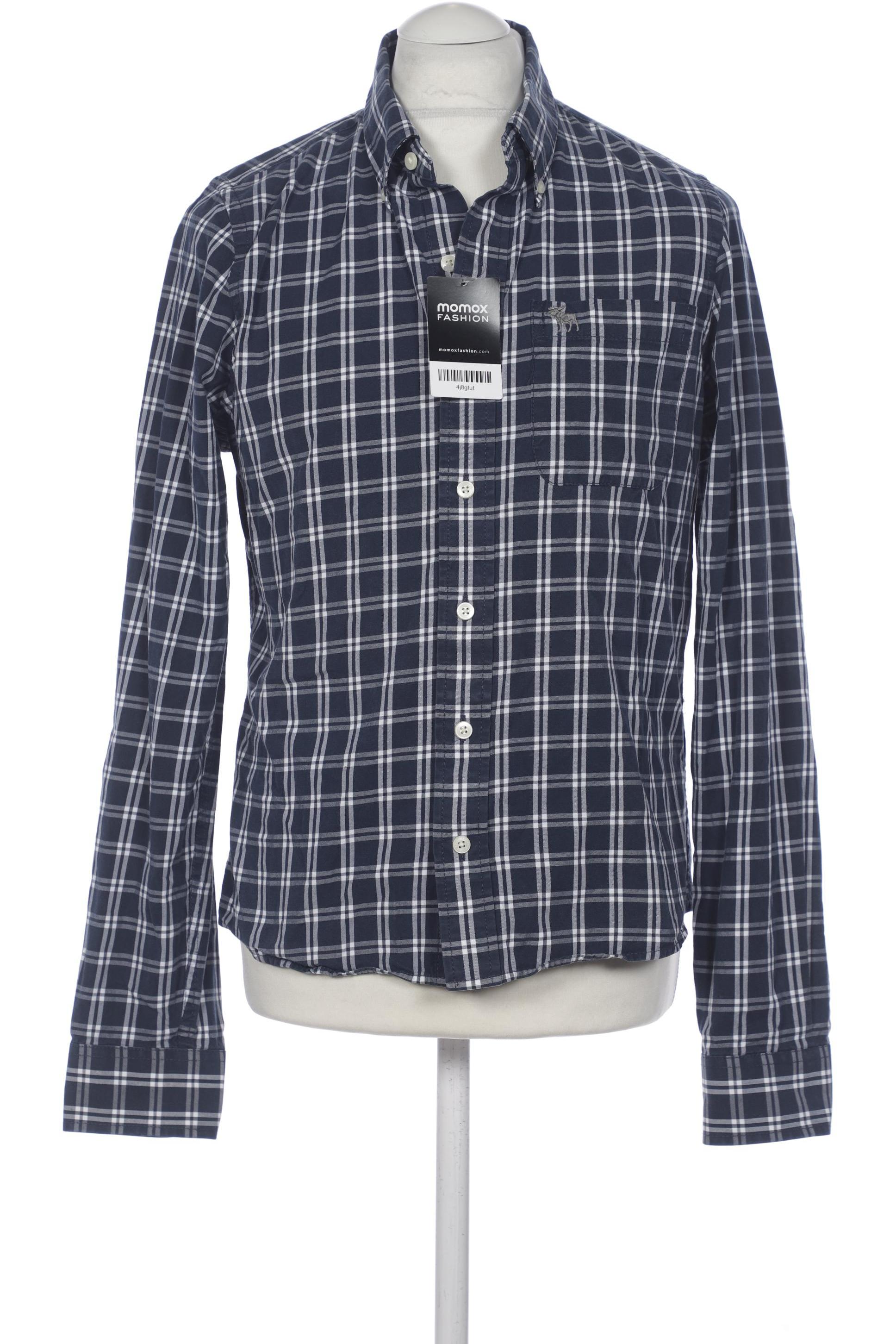 

Abercrombie & Fitch Herren Hemd, marineblau, Gr. 52