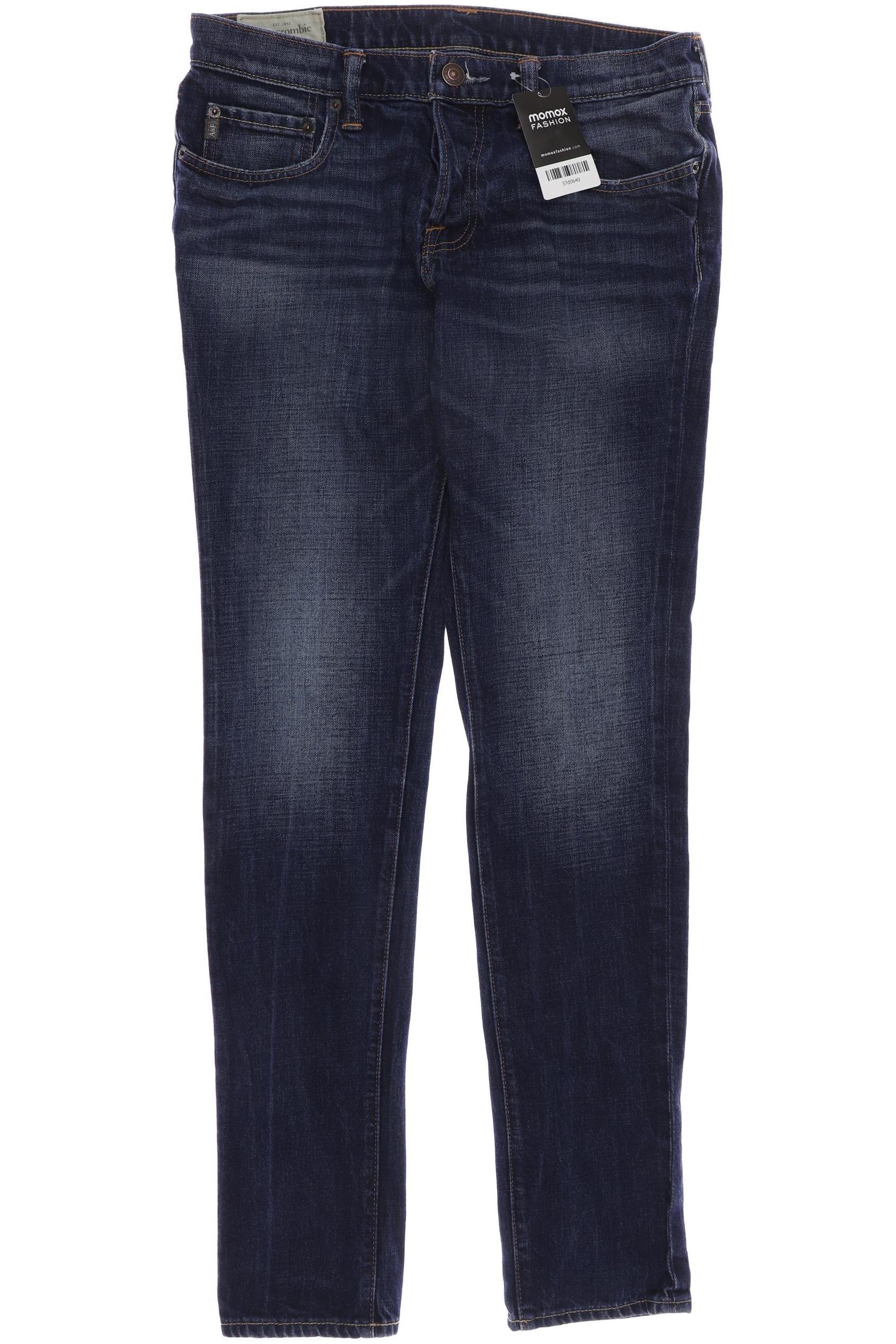 

Abercrombie & Fitch Herren Jeans, marineblau, Gr. 33