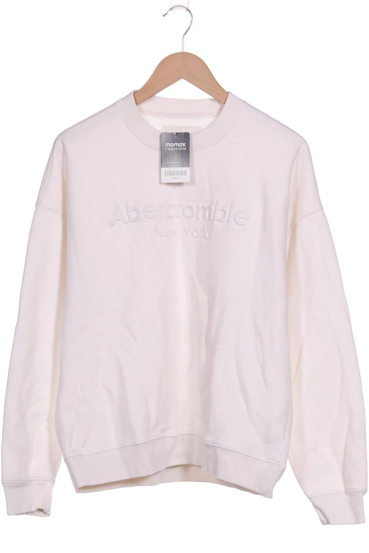 

Abercrombie & Fitch Herren Sweatshirt, cremeweiß, Gr. 46
