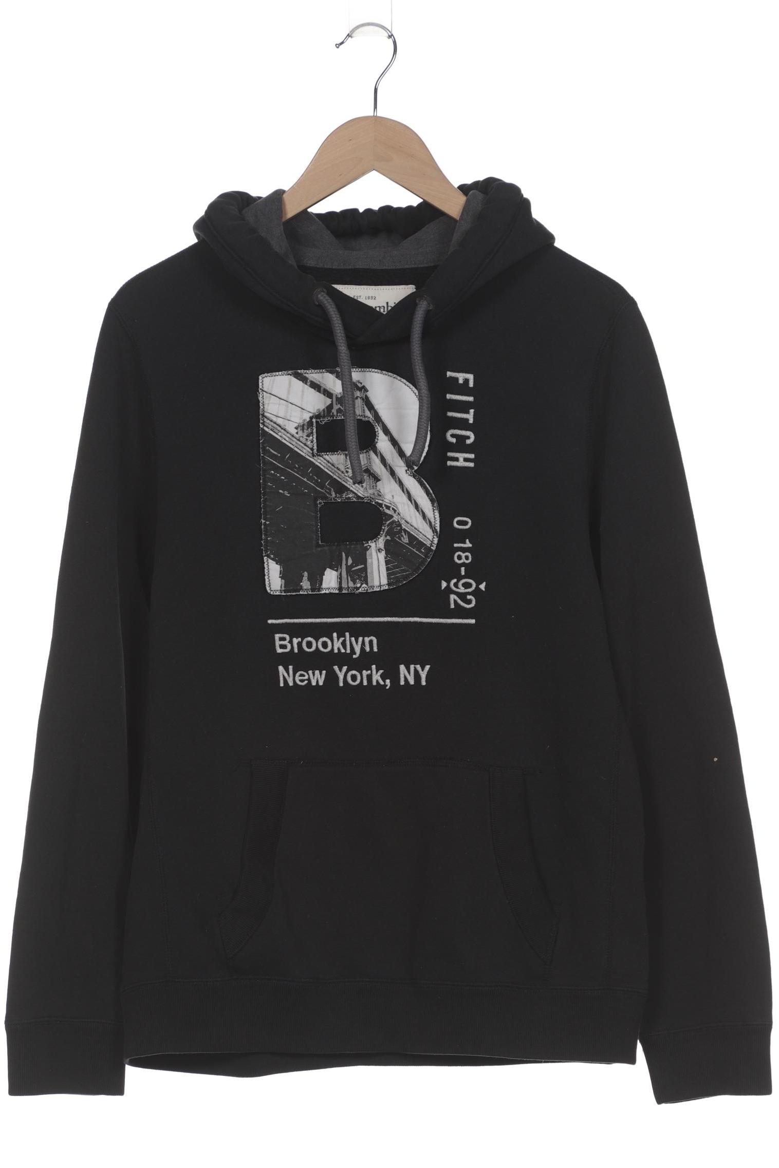 

Abercrombie & Fitch Herren Kapuzenpullover, schwarz, Gr. 52