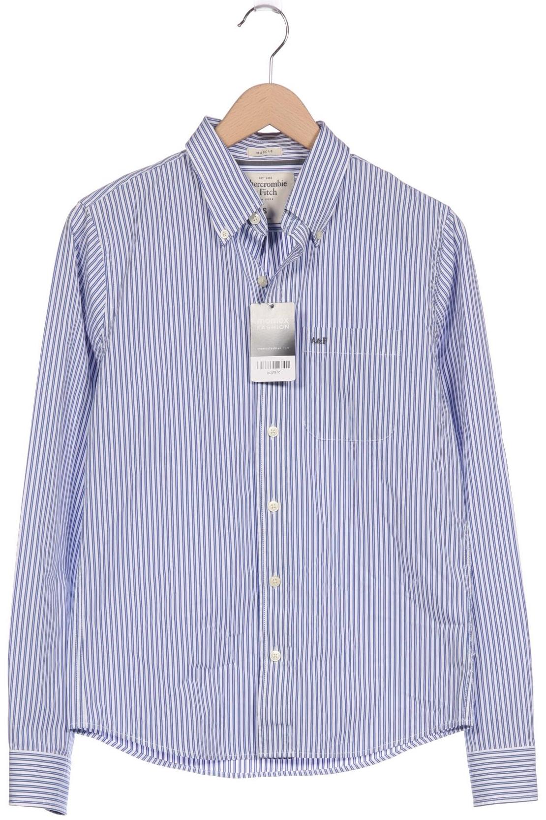 

Abercrombie & Fitch Herren Hemd, marineblau, Gr. 46