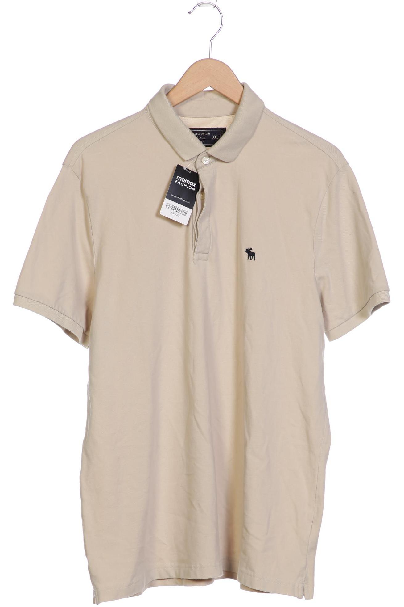 

Abercrombie & Fitch Herren Poloshirt, cremeweiß