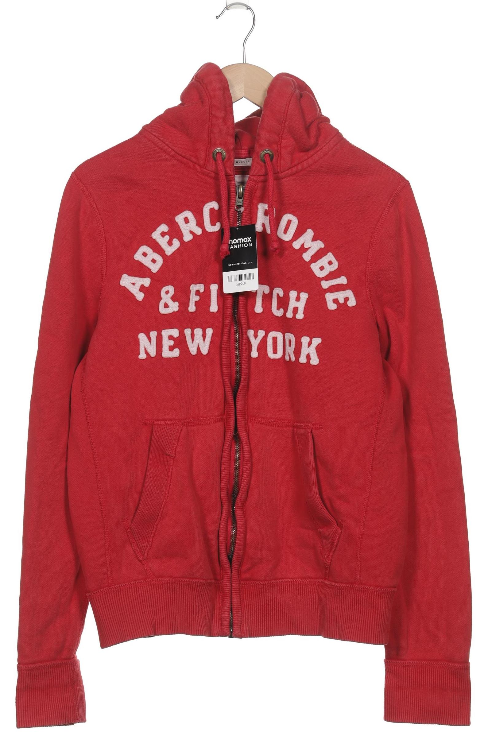 

Abercrombie & Fitch Herren Kapuzenpullover, rot, Gr. 54
