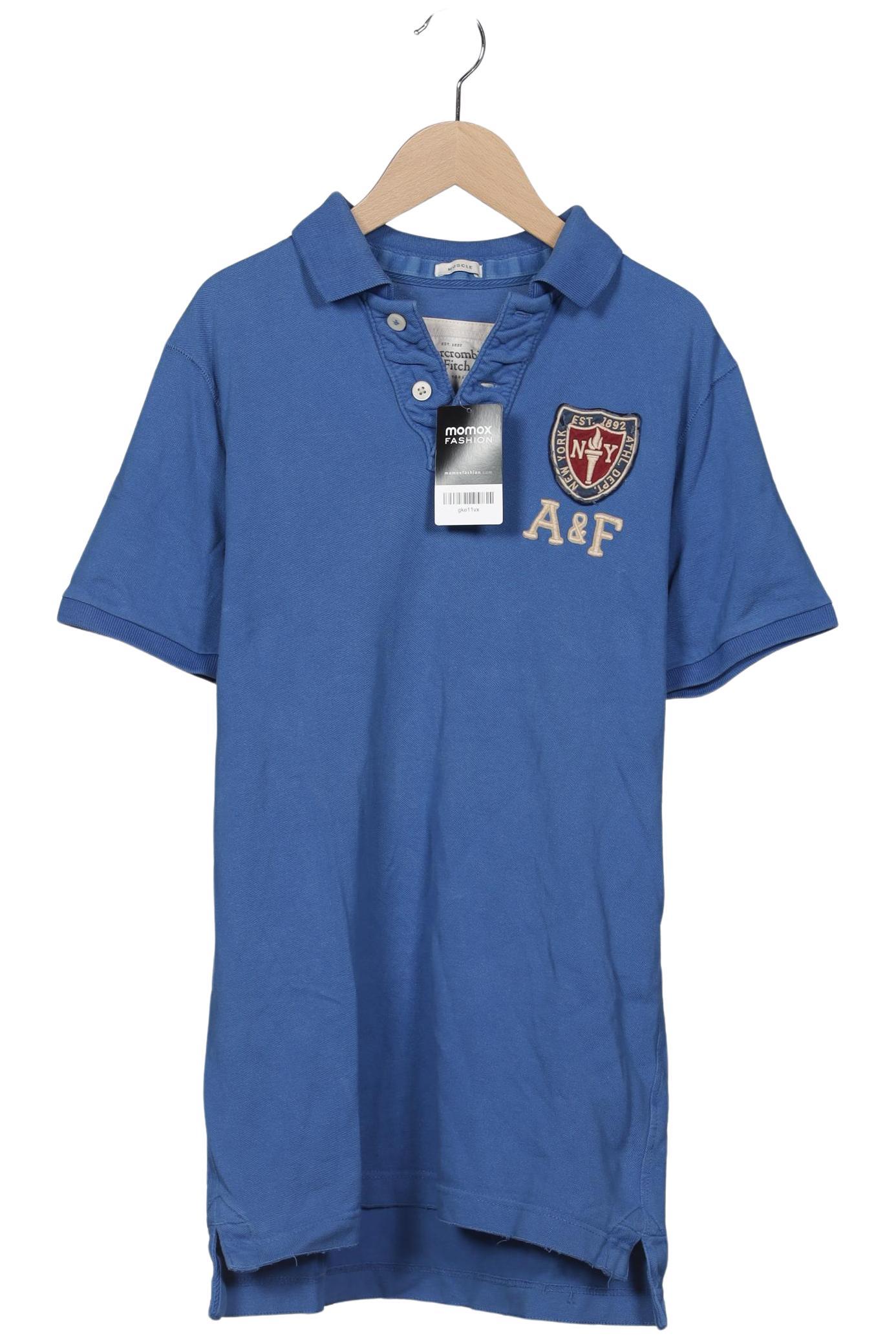 

Abercrombie & Fitch Herren Poloshirt, blau, Gr. 52