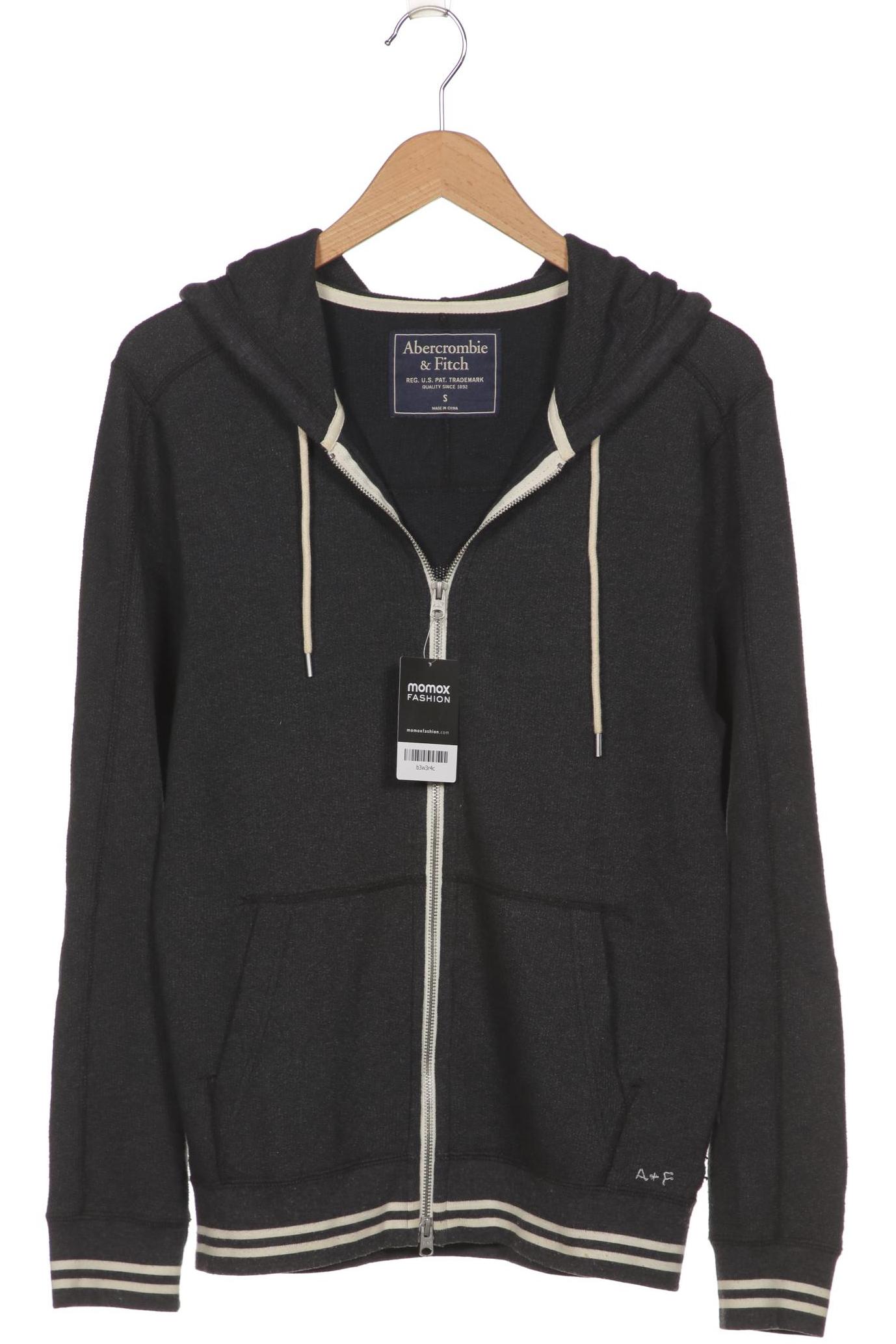 

Abercrombie & Fitch Herren Kapuzenpullover, grau