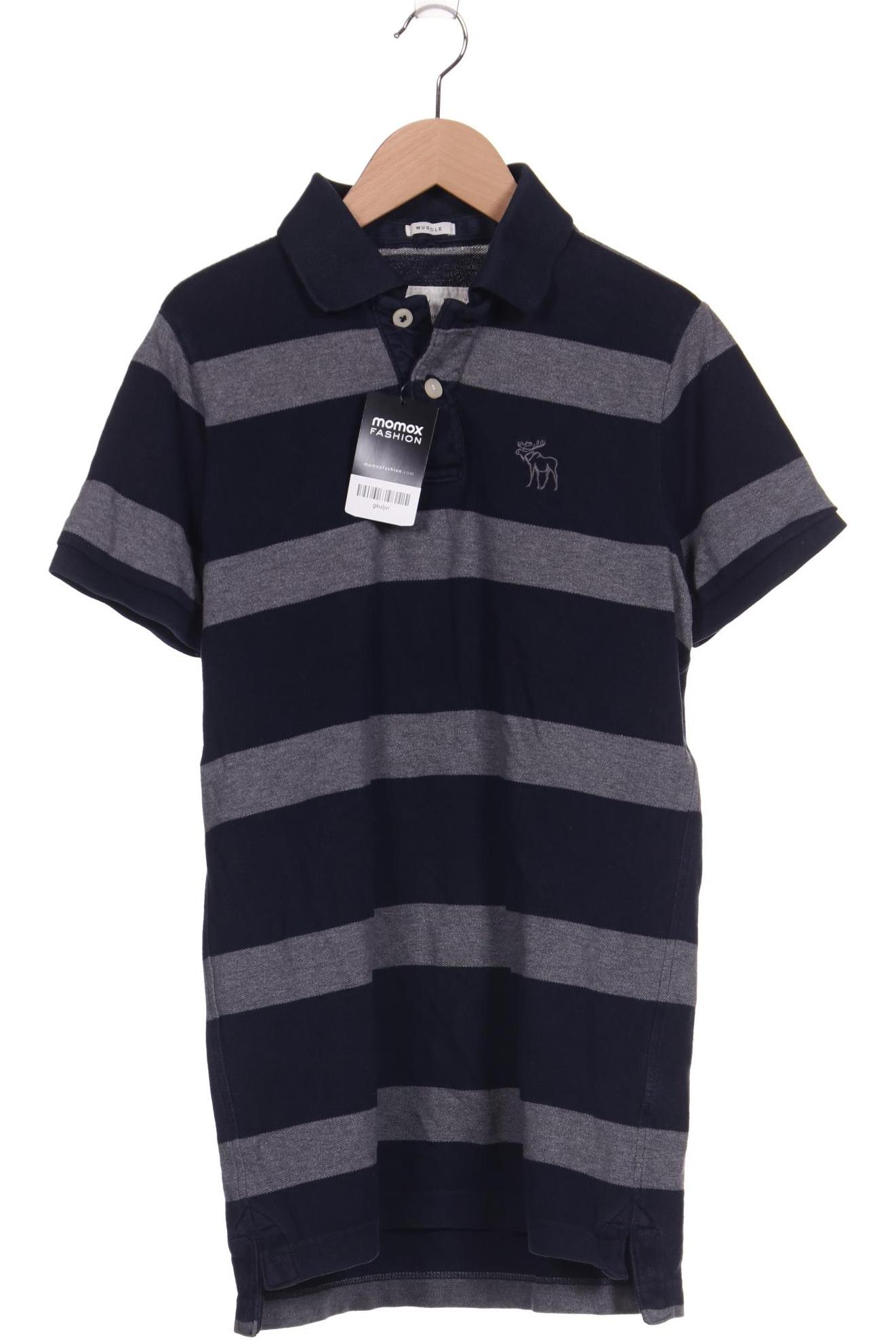 

Abercrombie & Fitch Herren Poloshirt, marineblau