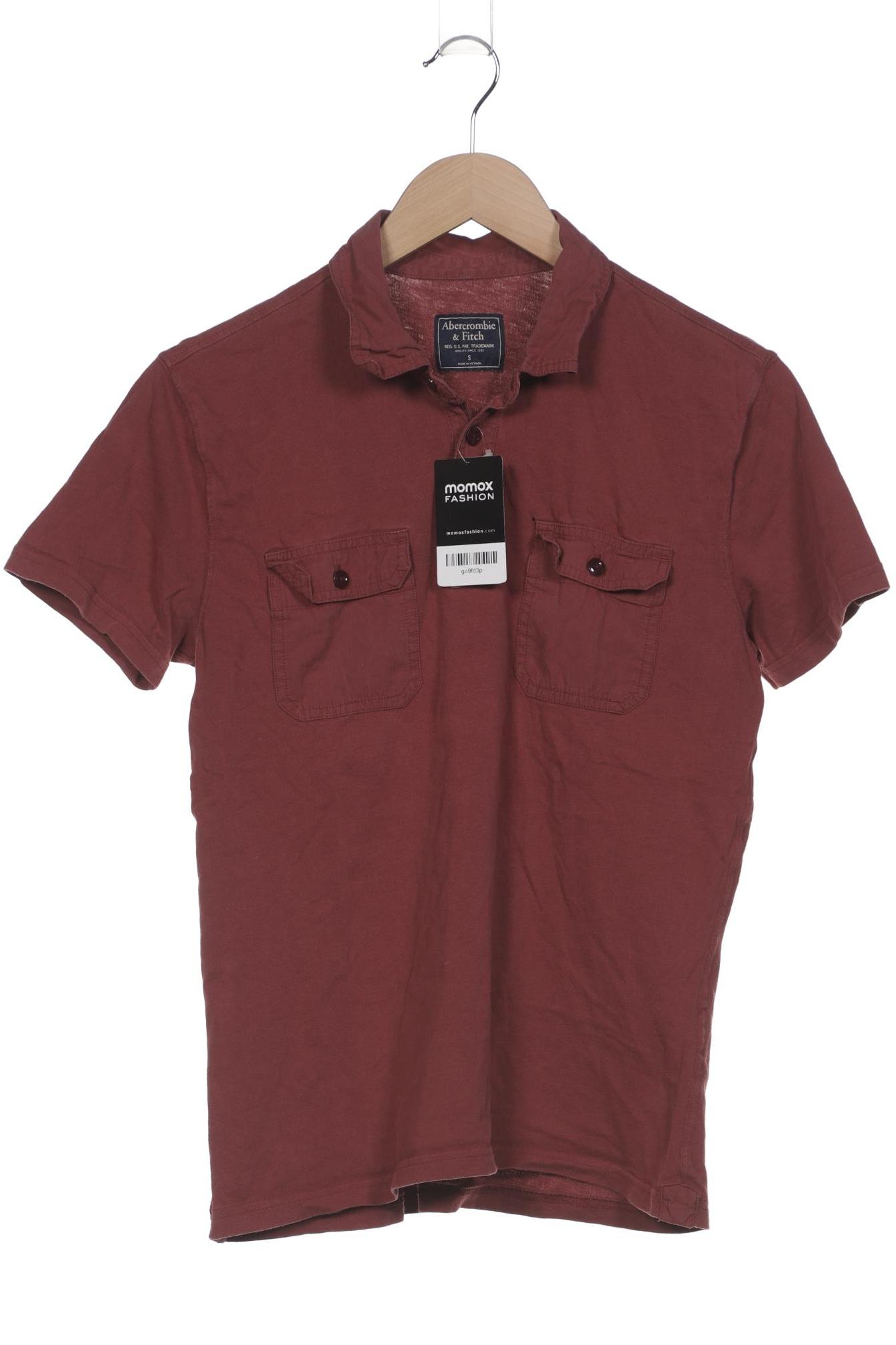 

Abercrombie & Fitch Herren Poloshirt, bordeaux, Gr. 46