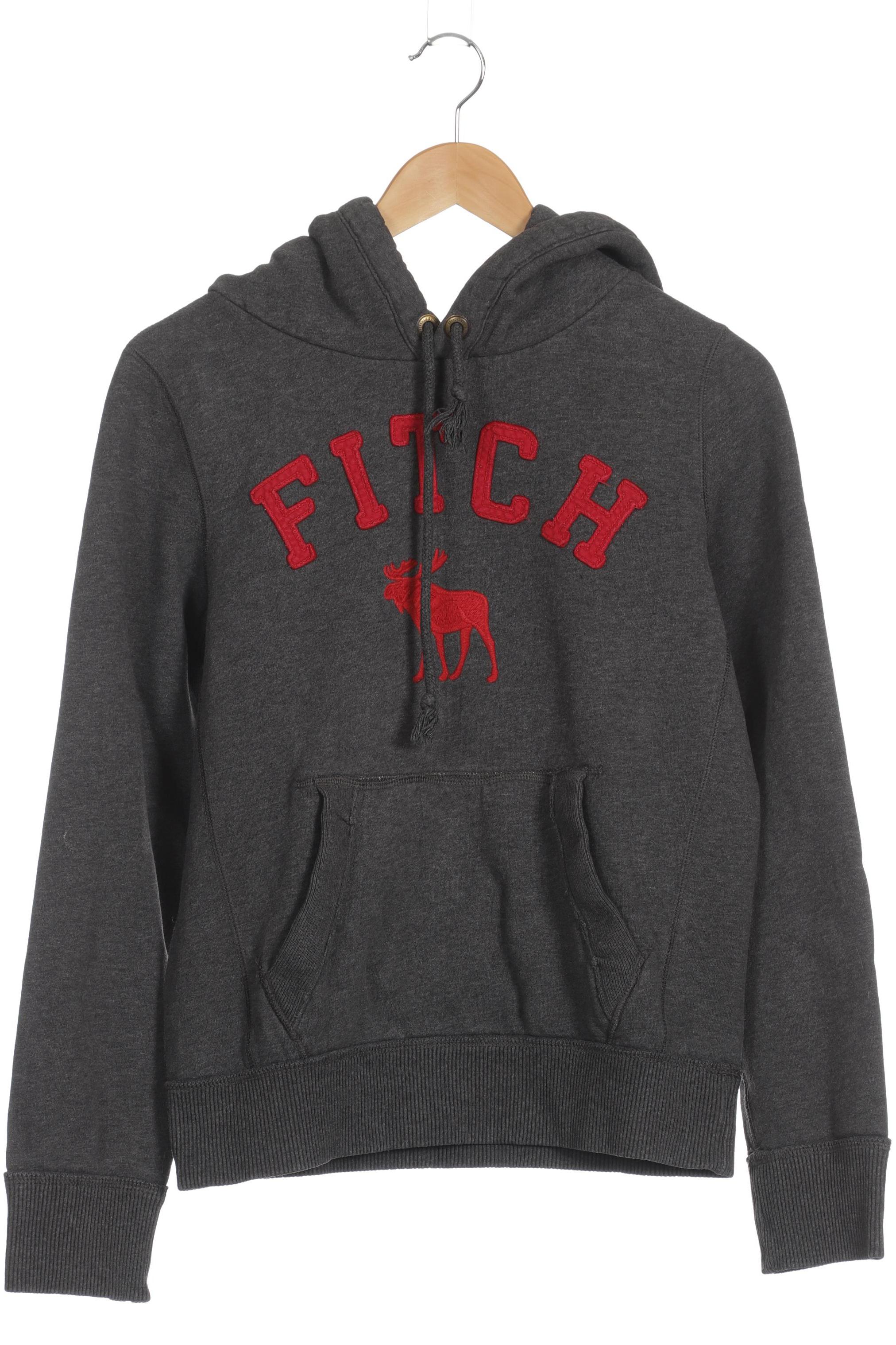 

Abercrombie & Fitch Herren Kapuzenpullover, grau, Gr. 46